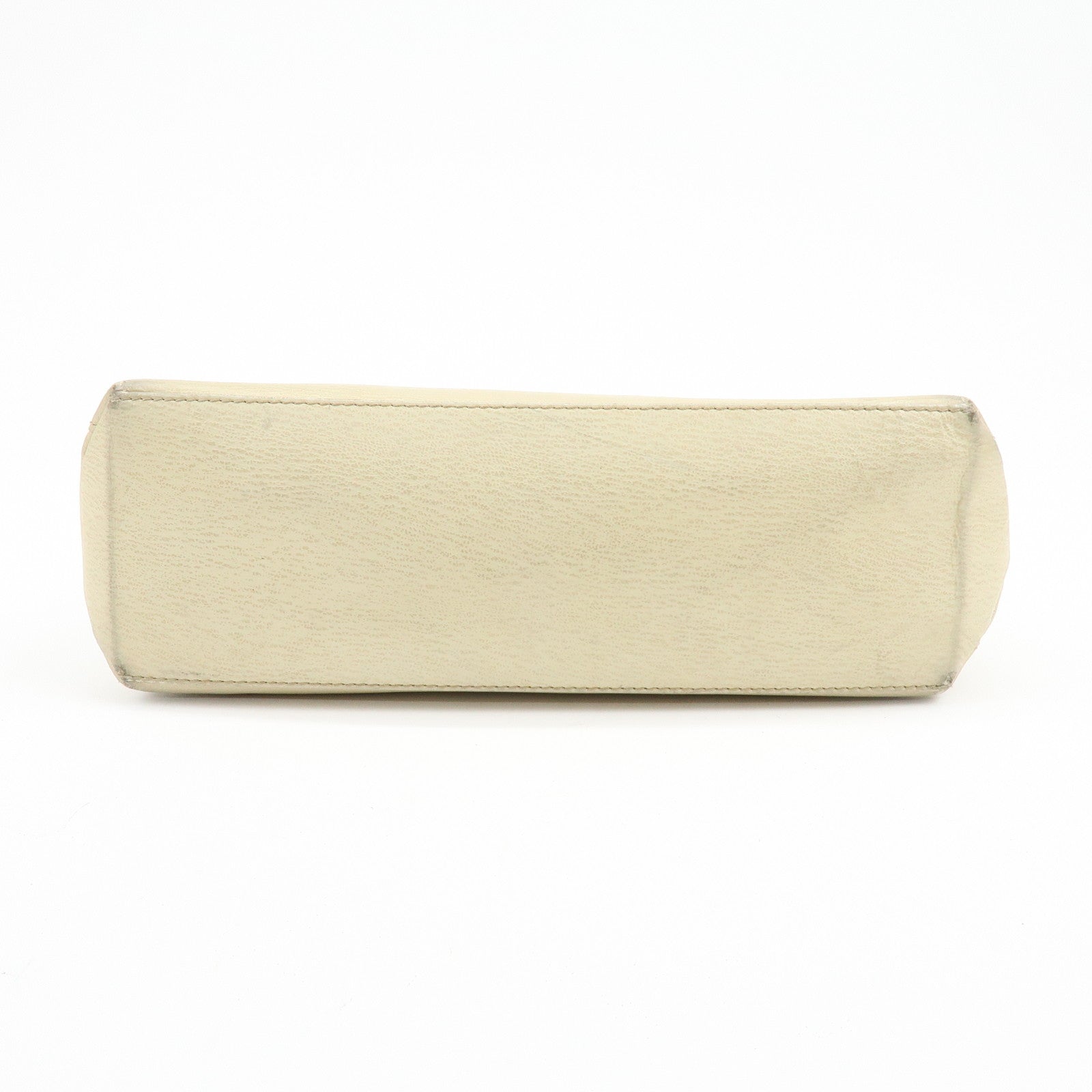 LOEWE Velazquez Leather Suede 2Way Bag Hand Bag Shoulder Bag Ivory