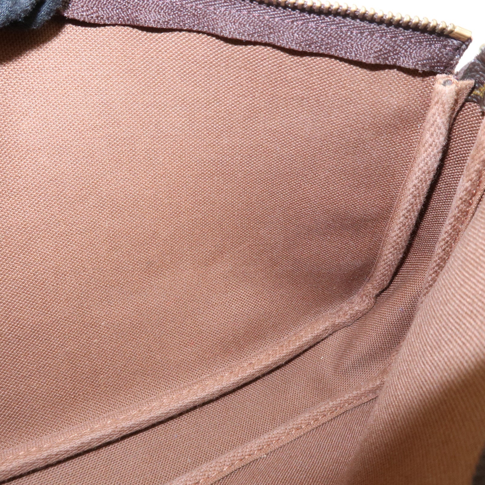 Louis Vuitton Monogram Pochette Accessoires Hand Bag Brown M51980