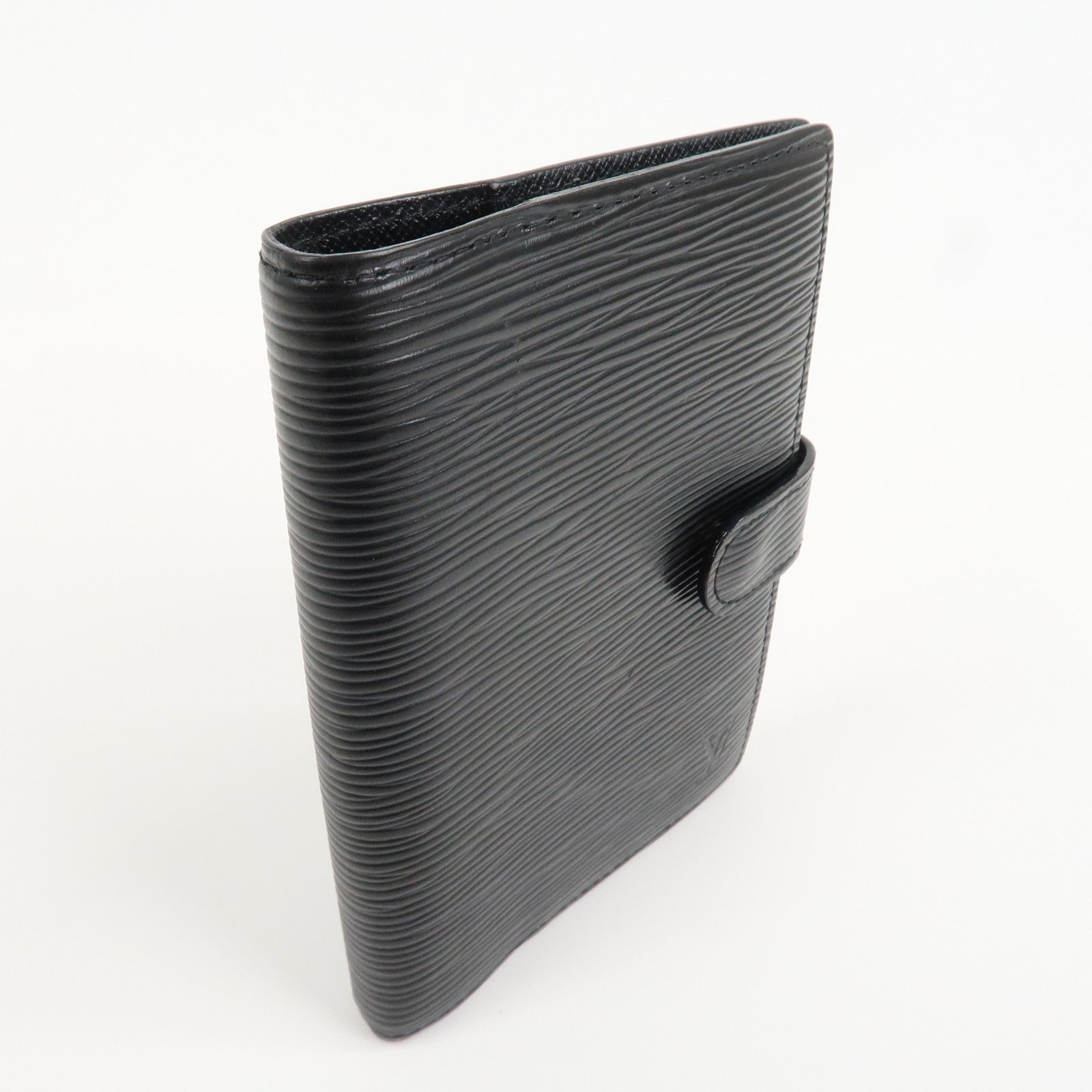 Louis Vuitton Epi Agenda PM Planner Cover Noir R20052