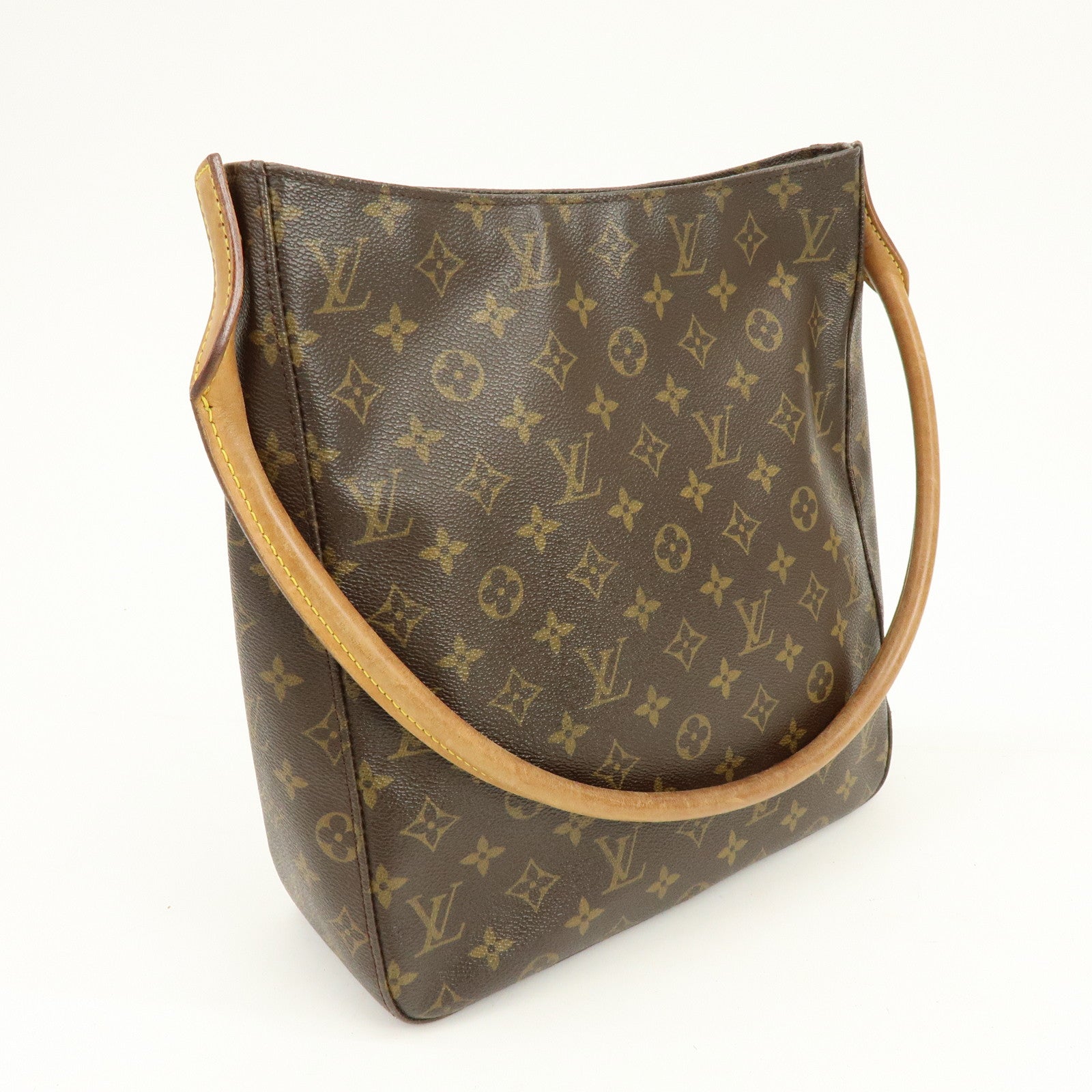 Louis Vuitton Monogram Canvas Looping GM Shoulder Bag Brown M51145
