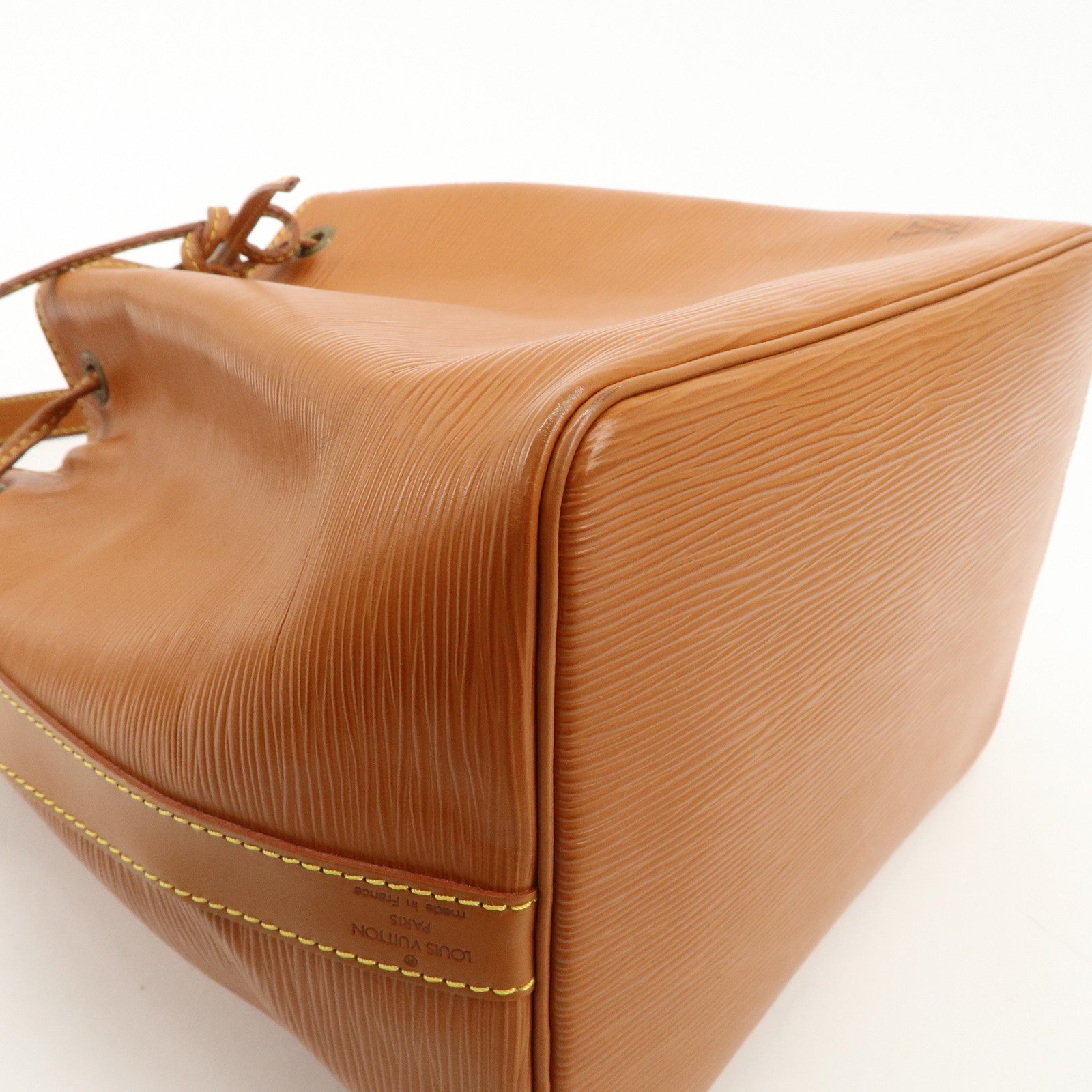 Louis Vuitton Epi Leather Petit Noe Shoulder Bag Zipang Gold M44108