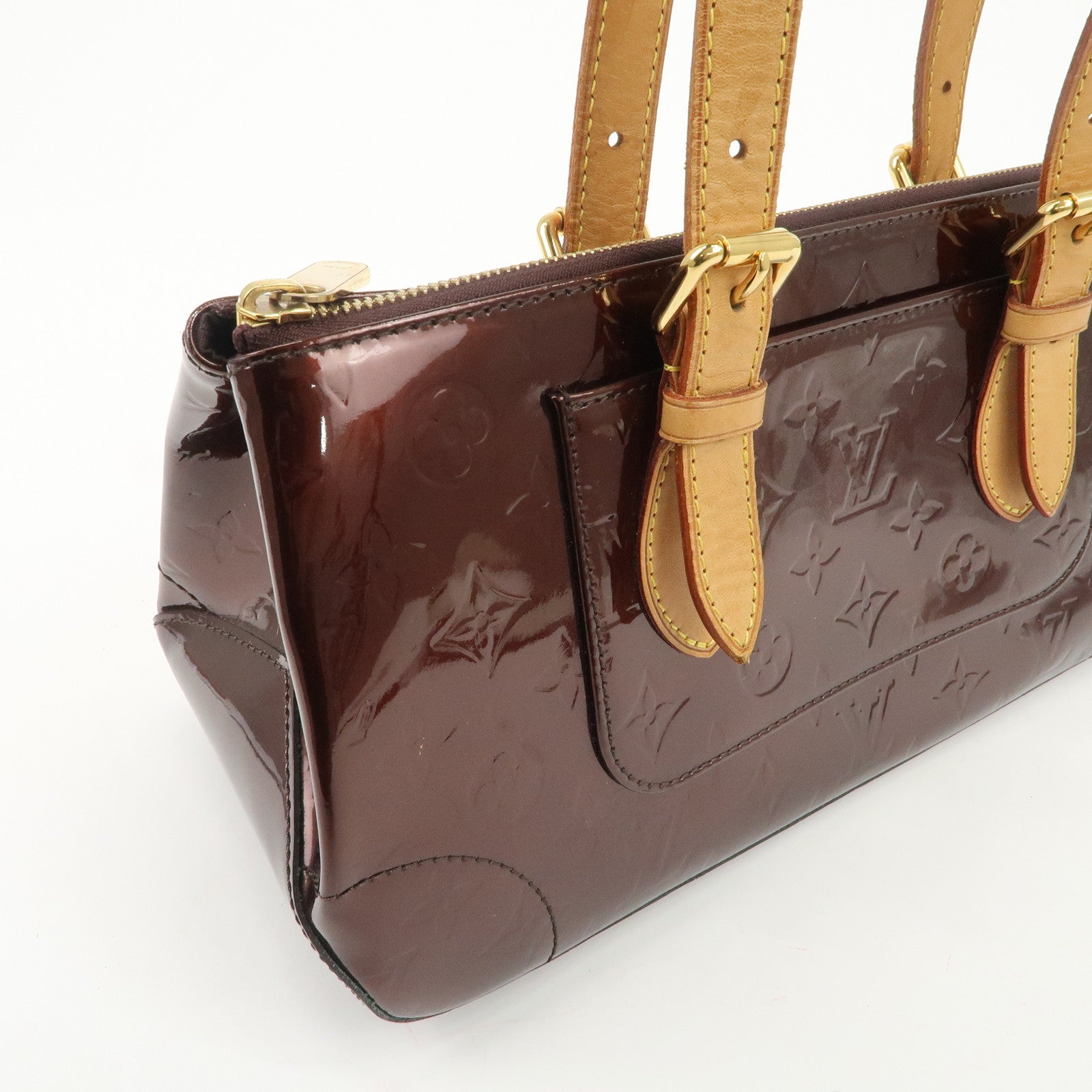 Louis Vuitton Monogram Vernis Rosewood Avenue Hand Bag M93510