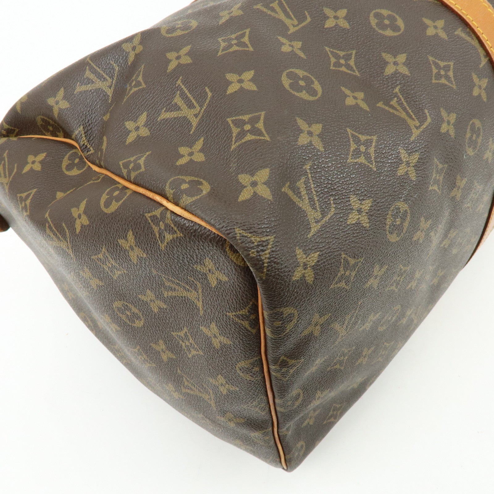 Louis Vuitton Monogram Keep All 55 Boston Bag Brown M41424