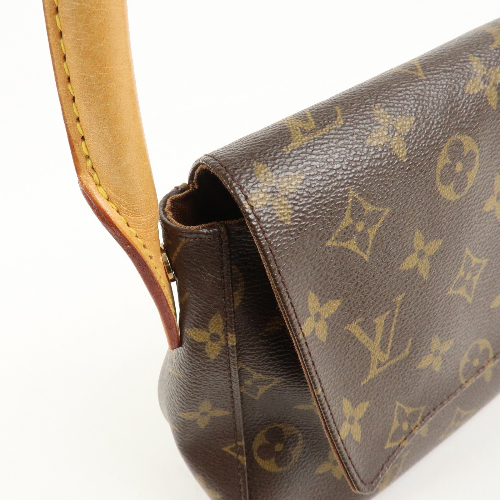 Louis Vuitton Monogram Mini Looping Shoulder Bag Brown M51147