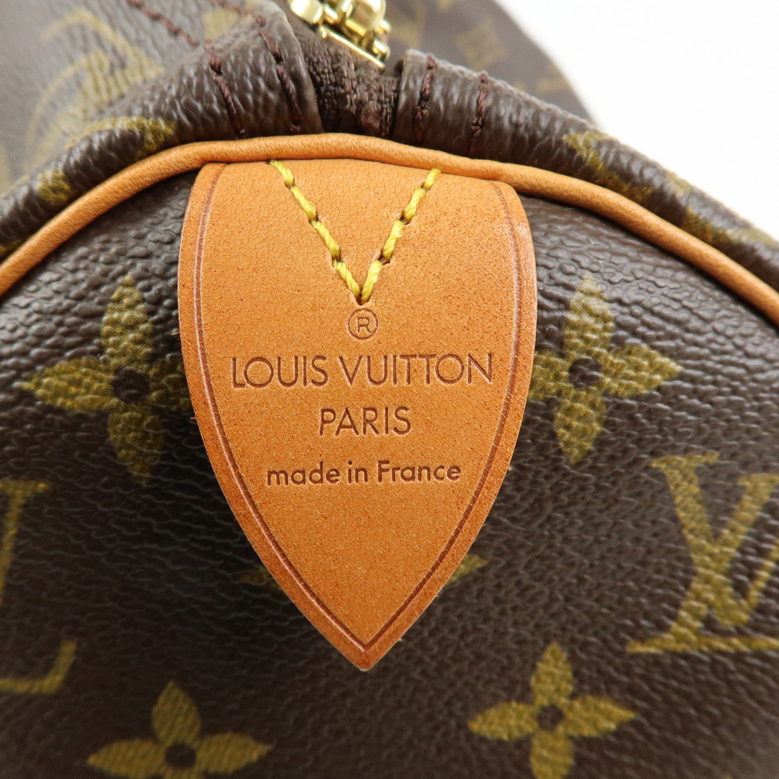Louis Vuitton Monogram Speedy 40 Hand Bag Boston Bag Brown M41522