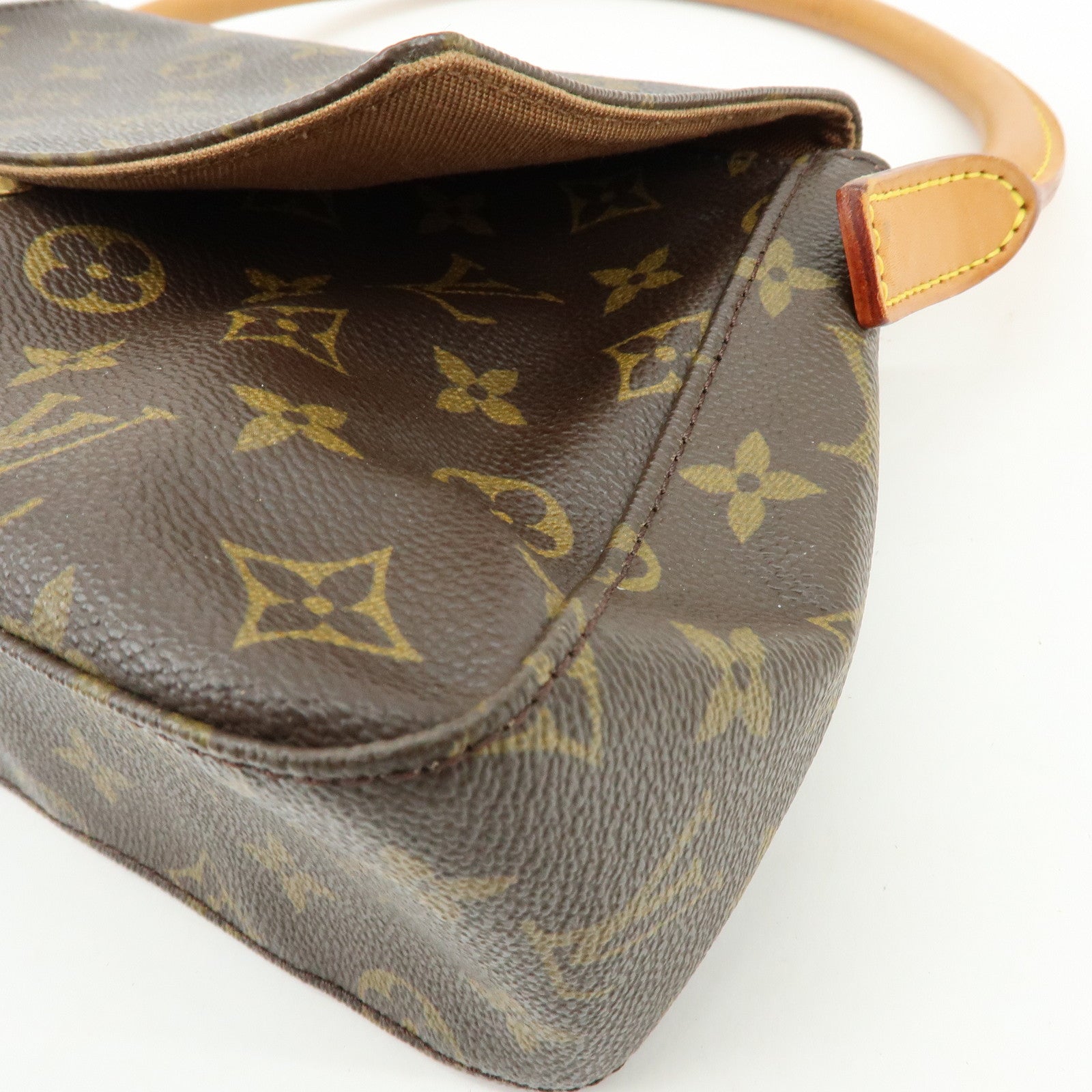 Louis Vuitton Monogram Mini Looping Shoulder Bag Brown M51147