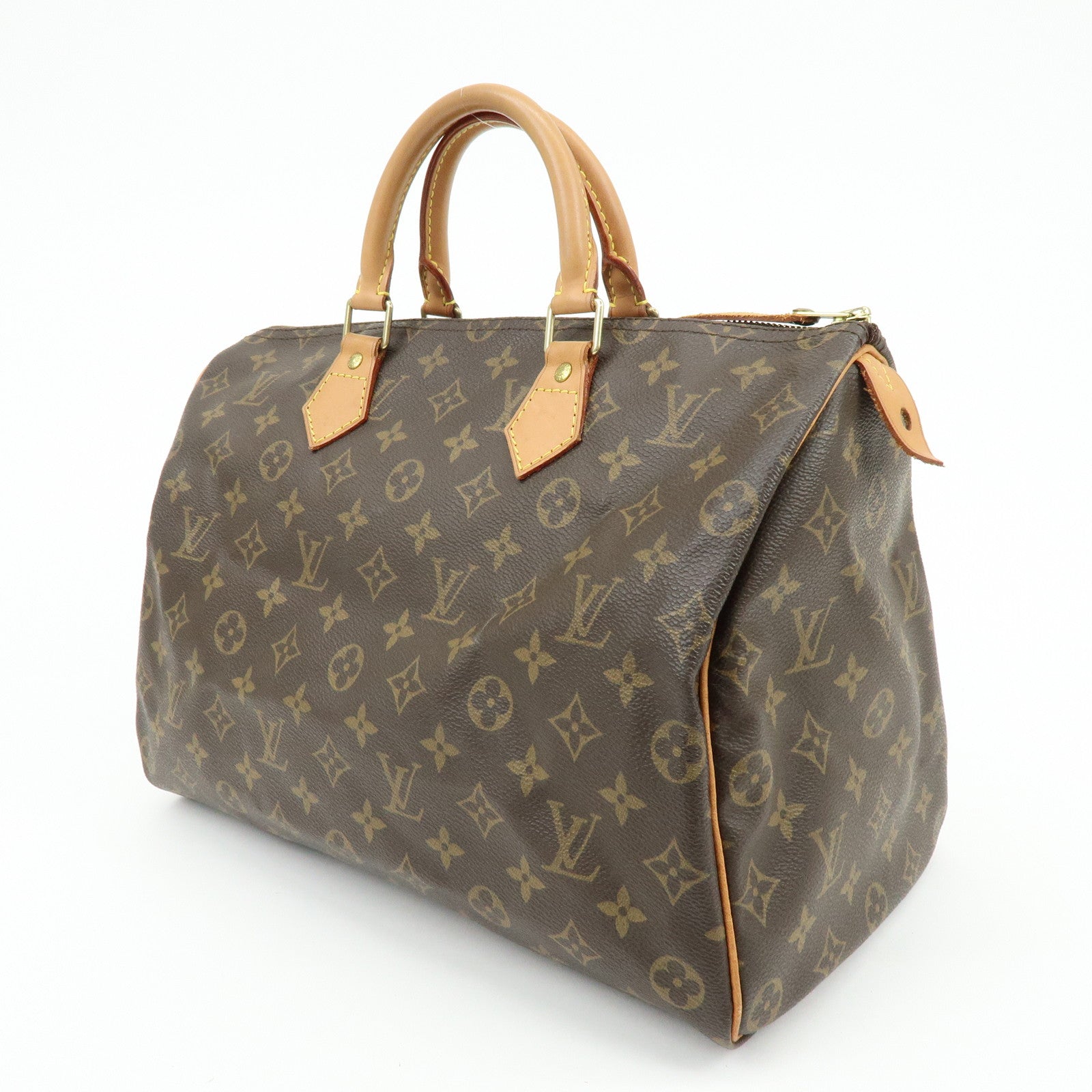 Louis Vuitton Monogram Speedy 35 Boston Bag Hand Bag M41524