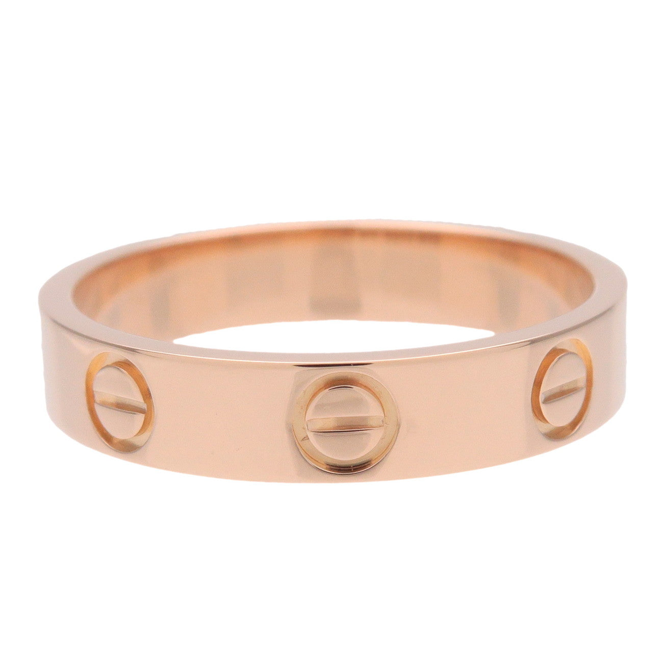 Cartier Mini Love Ring K18 750PG Rose Gold #52 US6 EU52 B4085000