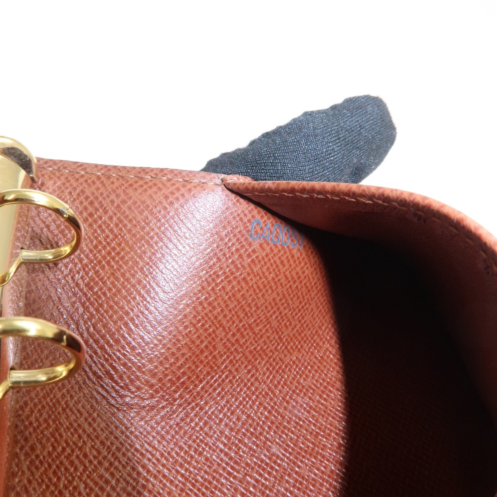 Louis Vuitton Monogram Agenda PM Planner Cover Brown R20005