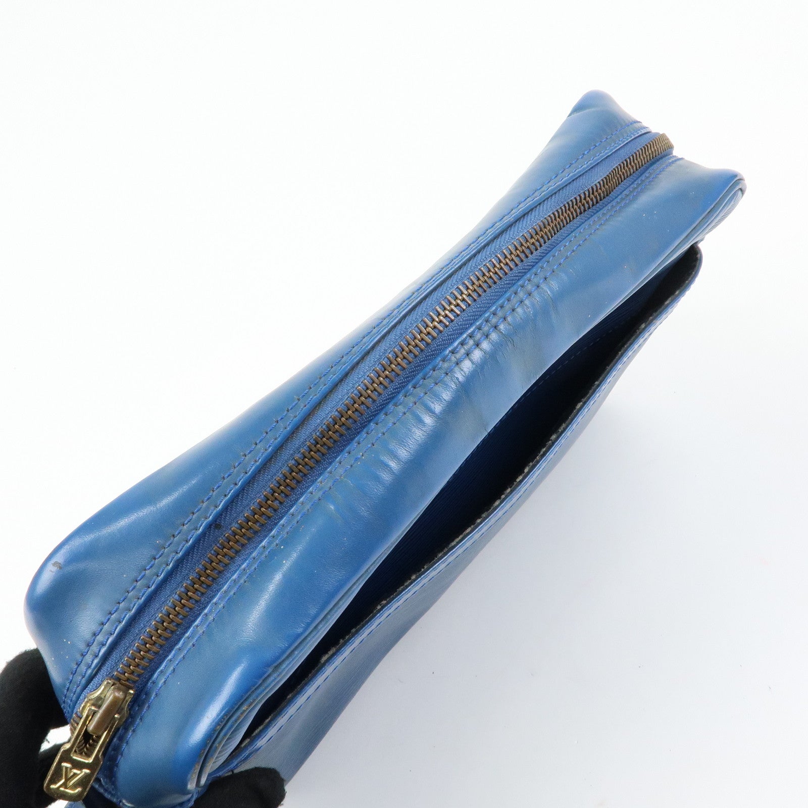 Louis Vuitton Epi Trocadero 27 Shoulder Bag Toledo Blue M51315