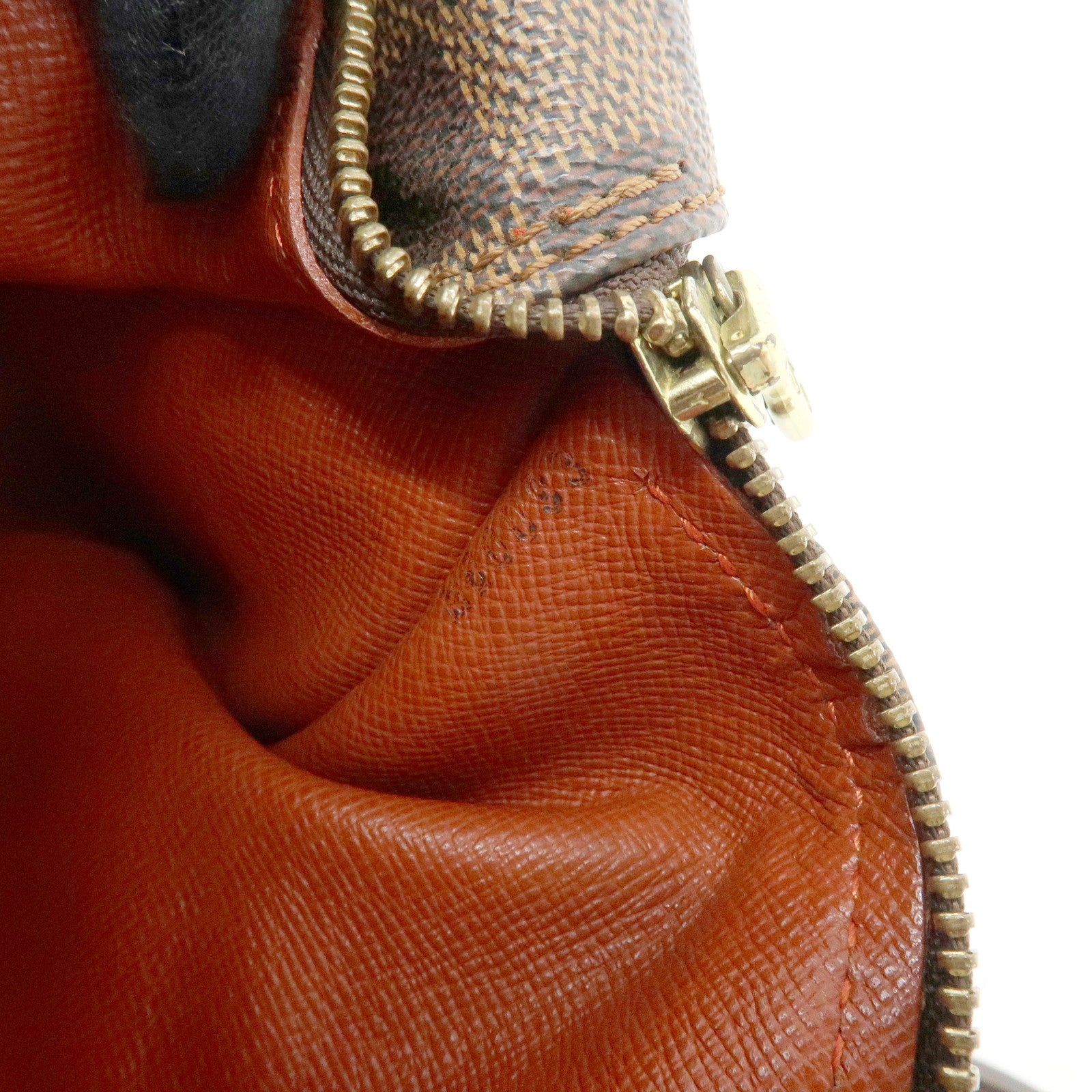 Louis Vuitton Damier Ebene Papillon 30 Hand Bag Brown N51303