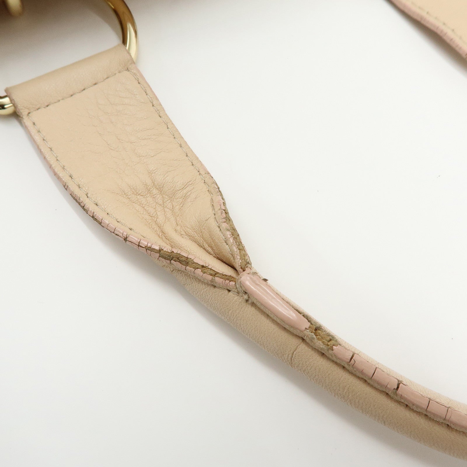 Chloe See by Chloe Paige Leather 2Way Bag Shoulder Bag Light Pink