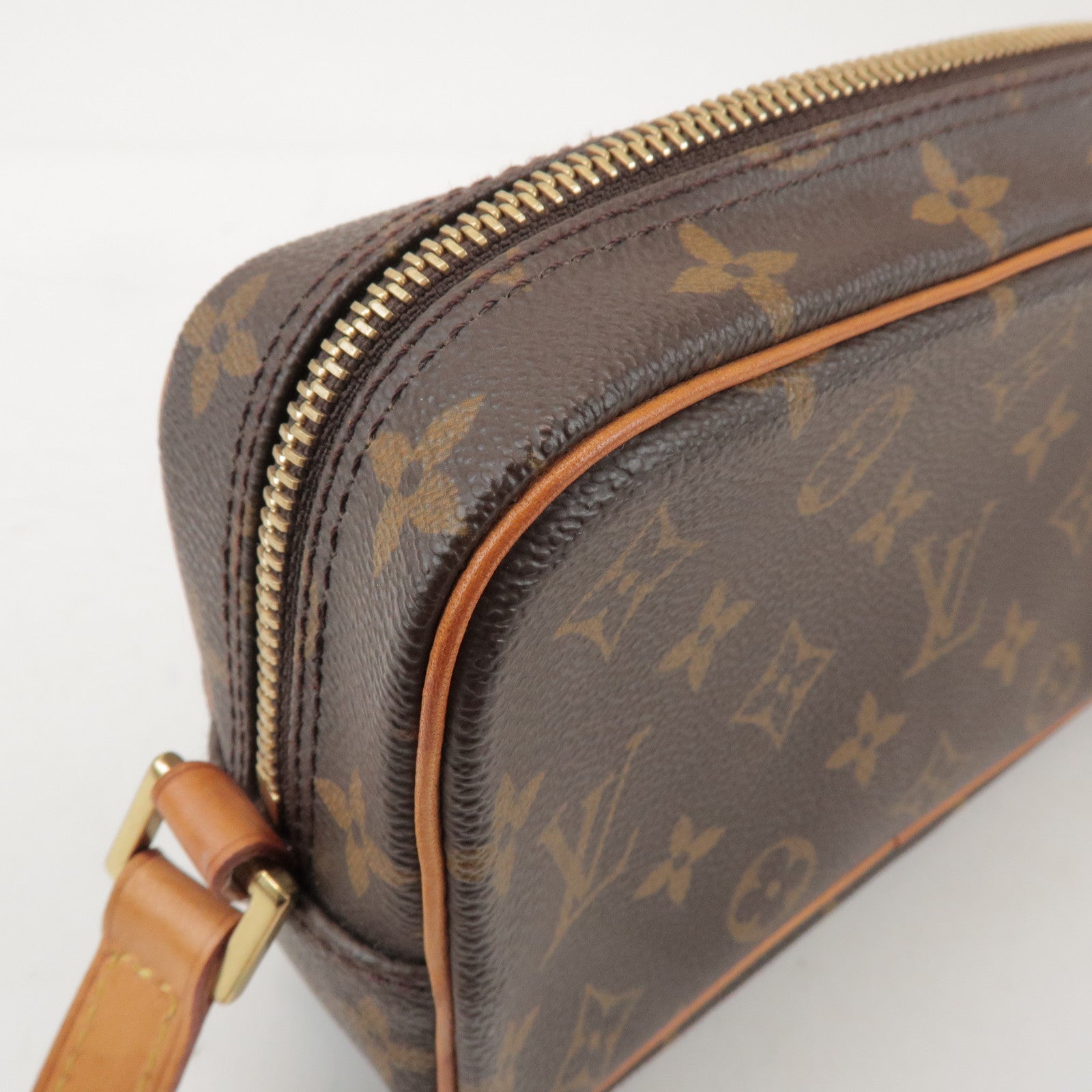Louis Vuitton Monogram Pochette Cite Shoulder Bag Brown M51183