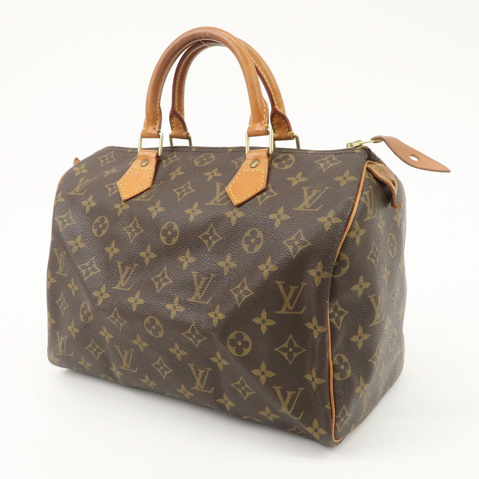 Louis Vuitton Monogram Speedy 30 Boston Bag Hand Bag M41526 Used