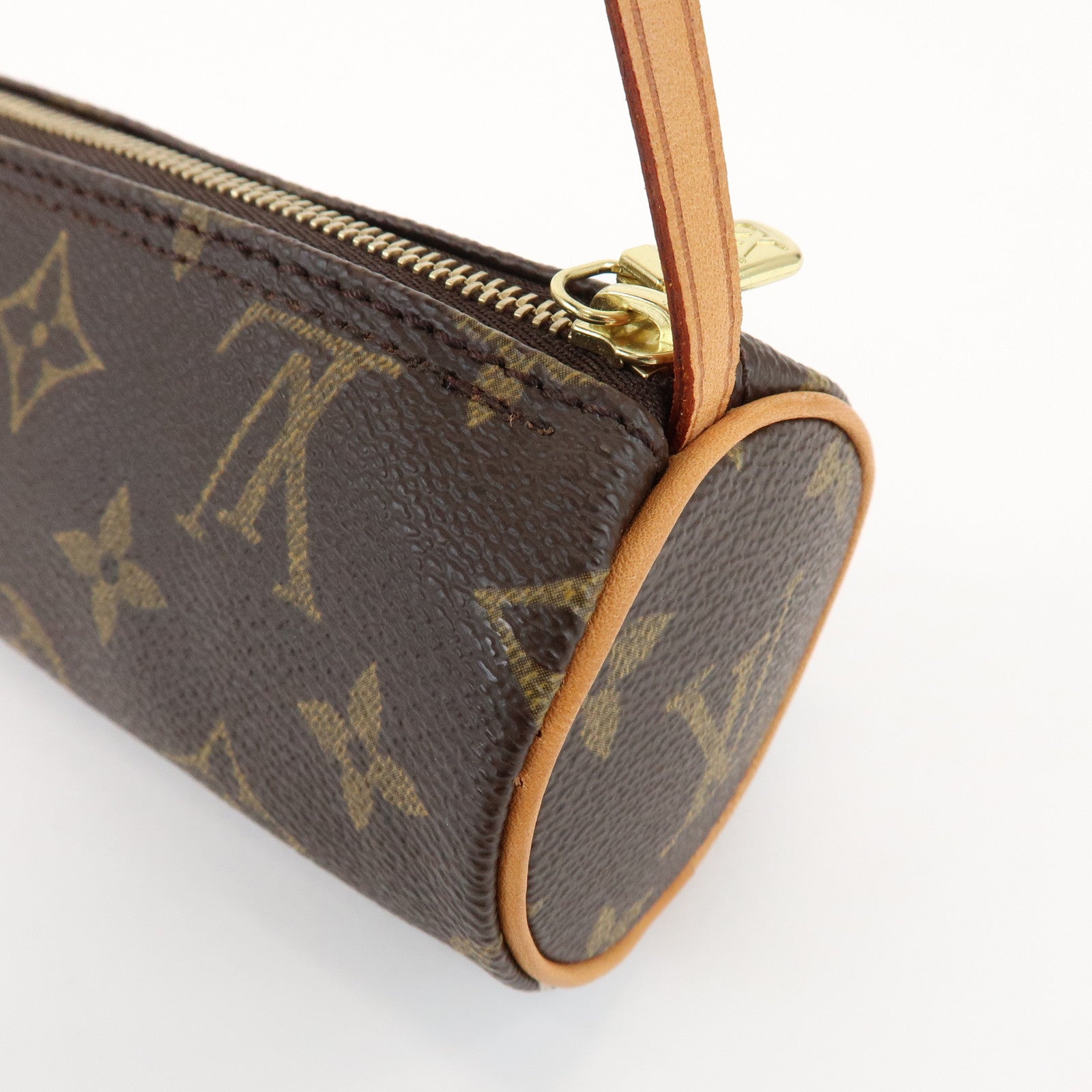 Louis Vuitton Monogram Mini Pouch for Papillon Bag Brown