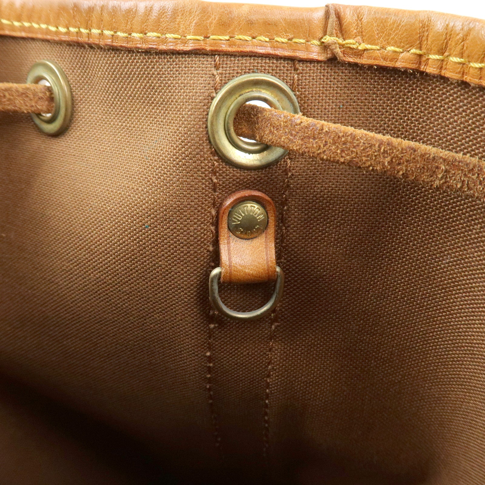 Louis Vuitton Monogram Petit Noe Shoulder Bag Brown M42226