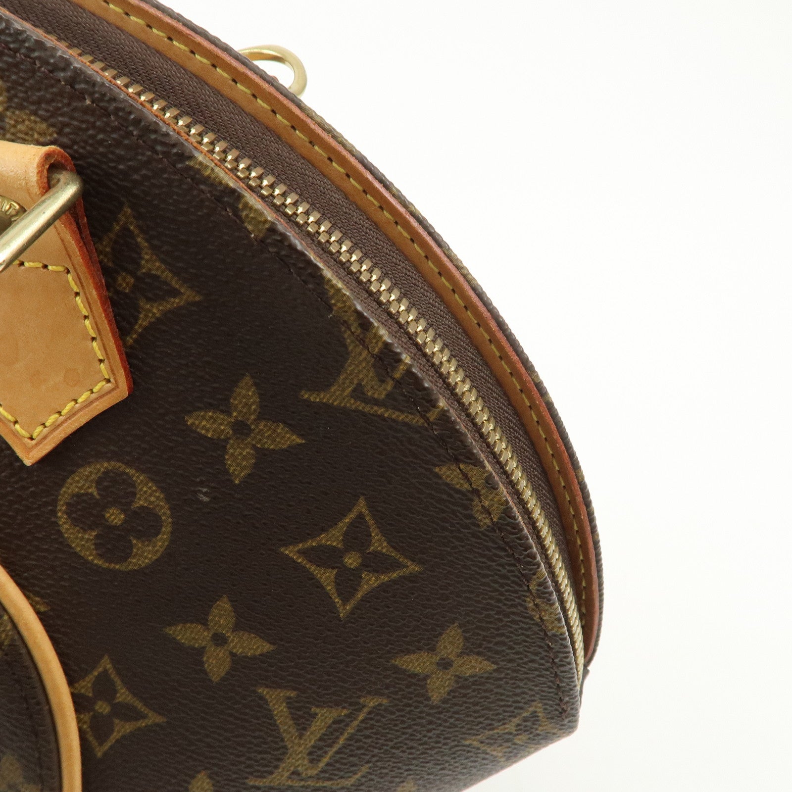 Louis Vuitton Monogram Canvas Ellipse PM Hand Bag Brown M51127