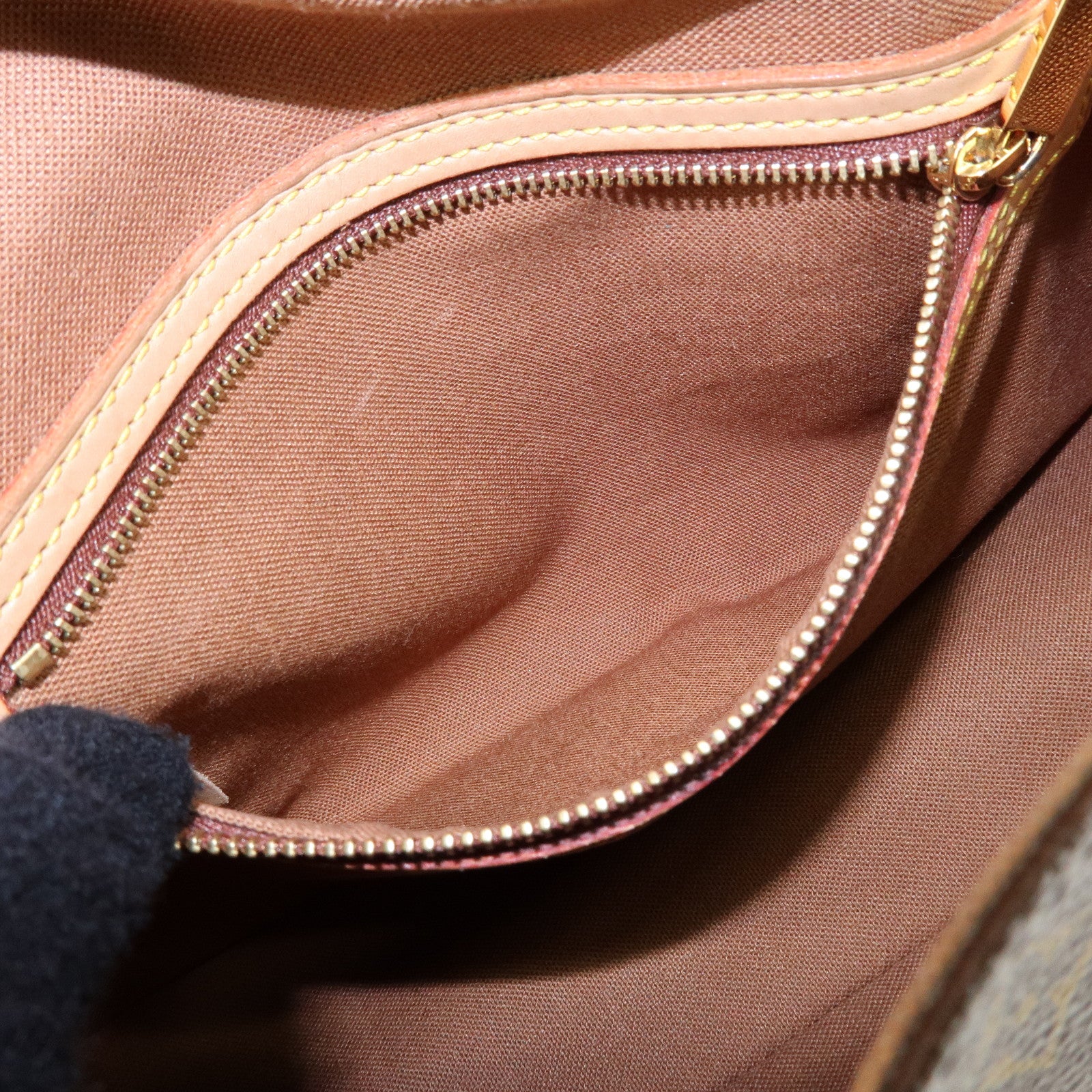 Louis Vuitton Monogram Mini Looping Shoulder Bag Brown M51147