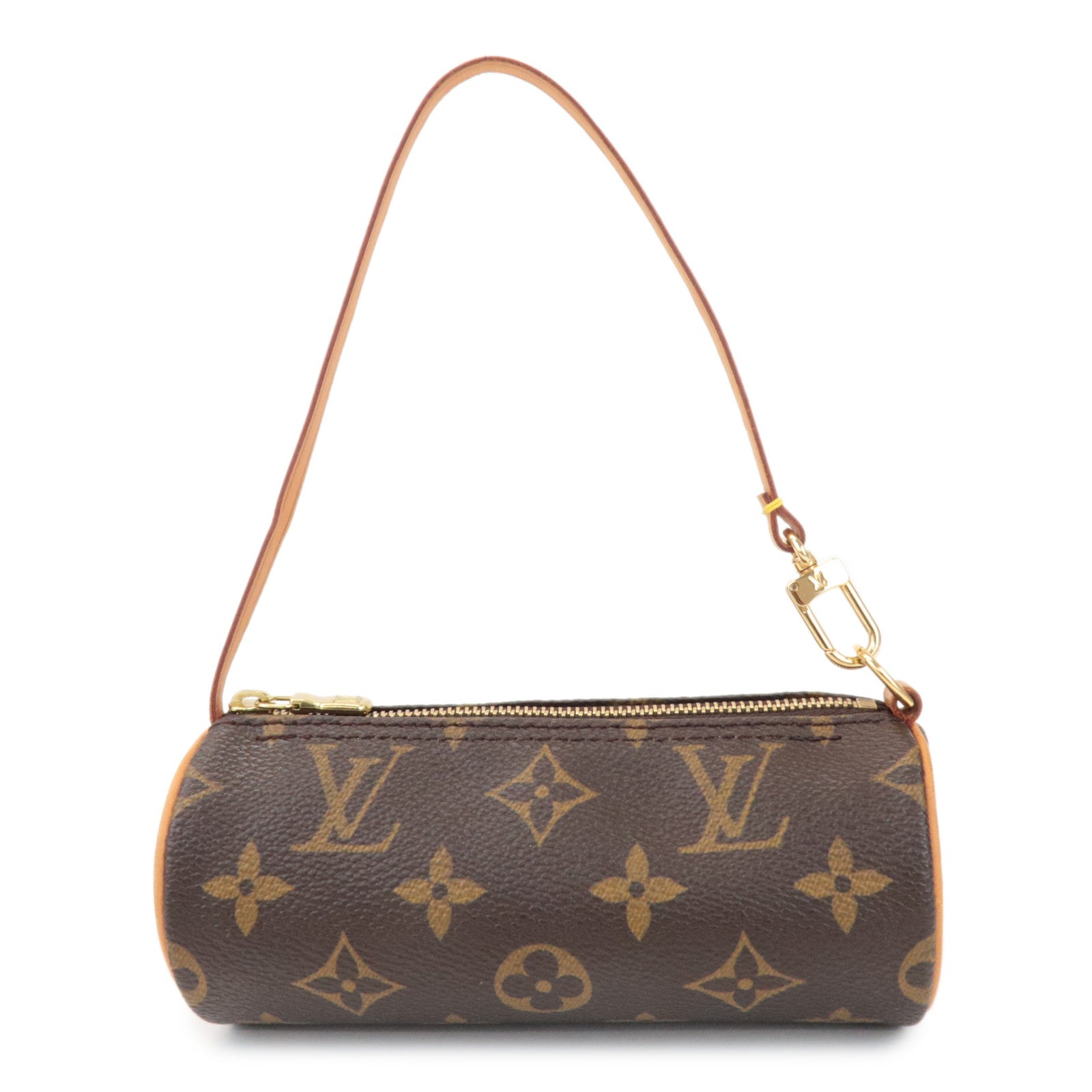 Louis Vuitton Monogram Mini Pouch for Papillon Bag Brown