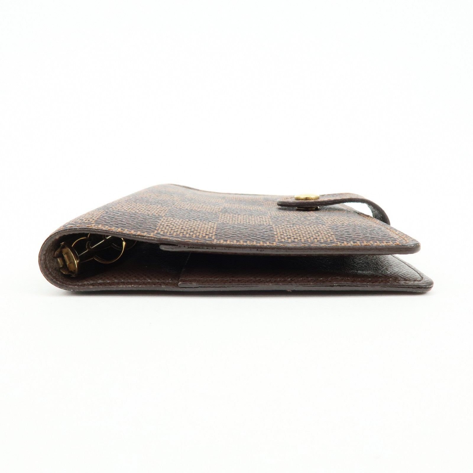 Louis Vuitton Damier Ebene Agenda PM Planner Cover Brown R20700