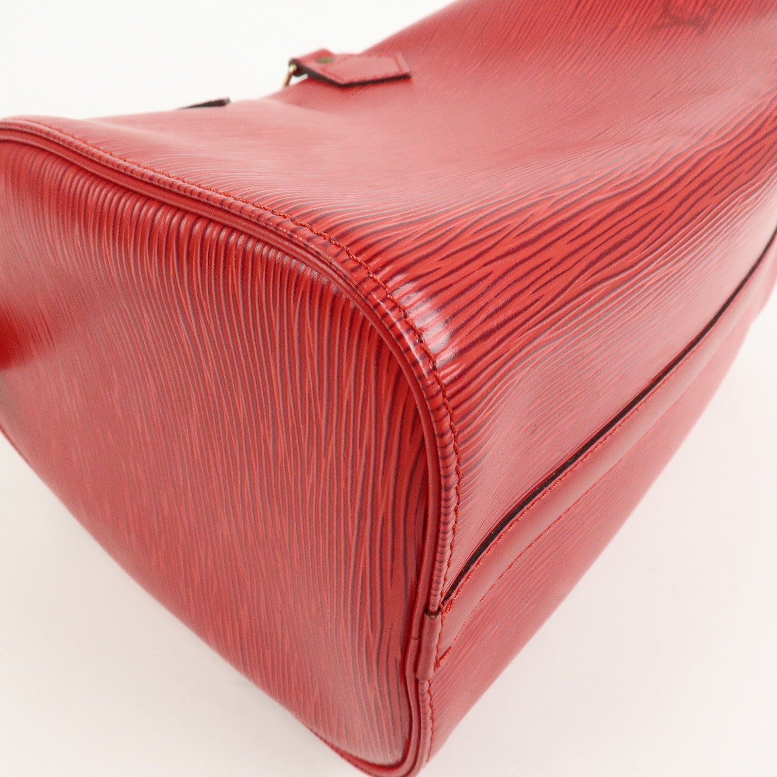 Louis Vuitton Epi Leather Speedy 30 Boston Bag Castilian Red M41526