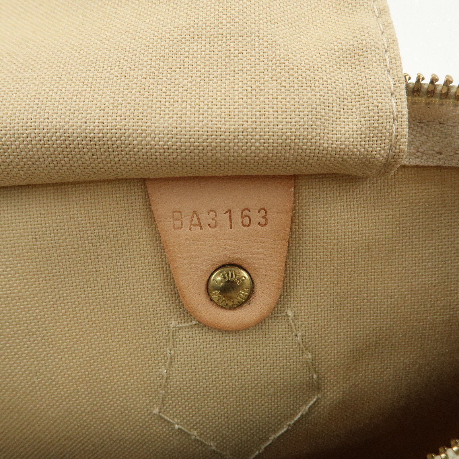 Louis Vuitton Damier Azur Speedy 30 Hand Bag Boston Bag N41533 Used