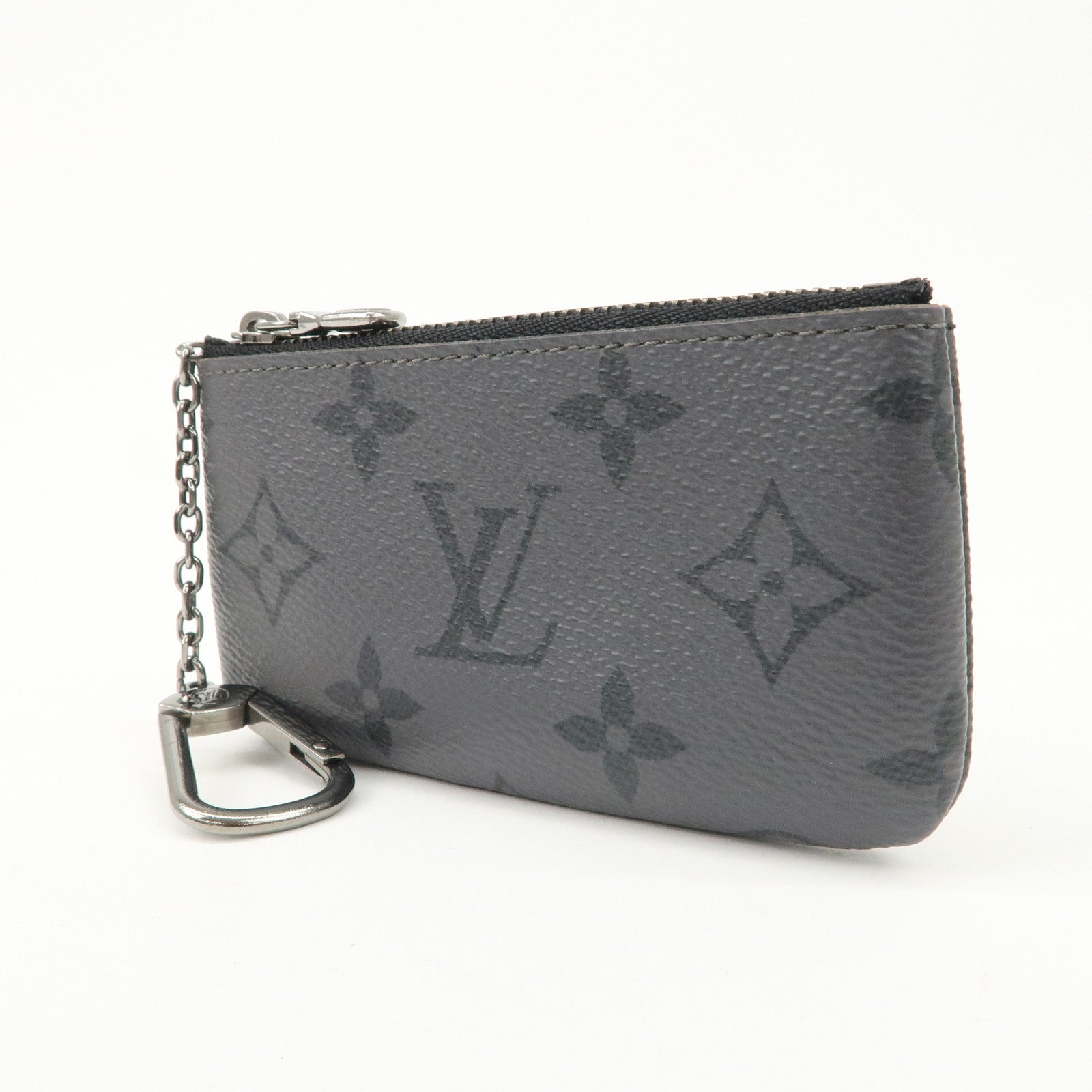 Louis Vuitton Monogram Eclipse Reverse Pochette Cles M80905