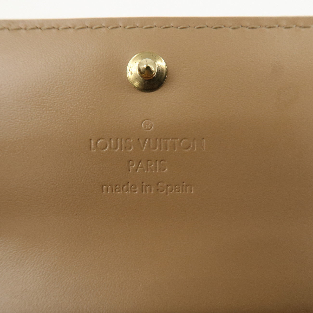 Louis Vuitton Monogram Vernis Multiclé 4 Key Case Noisette M91358 Used