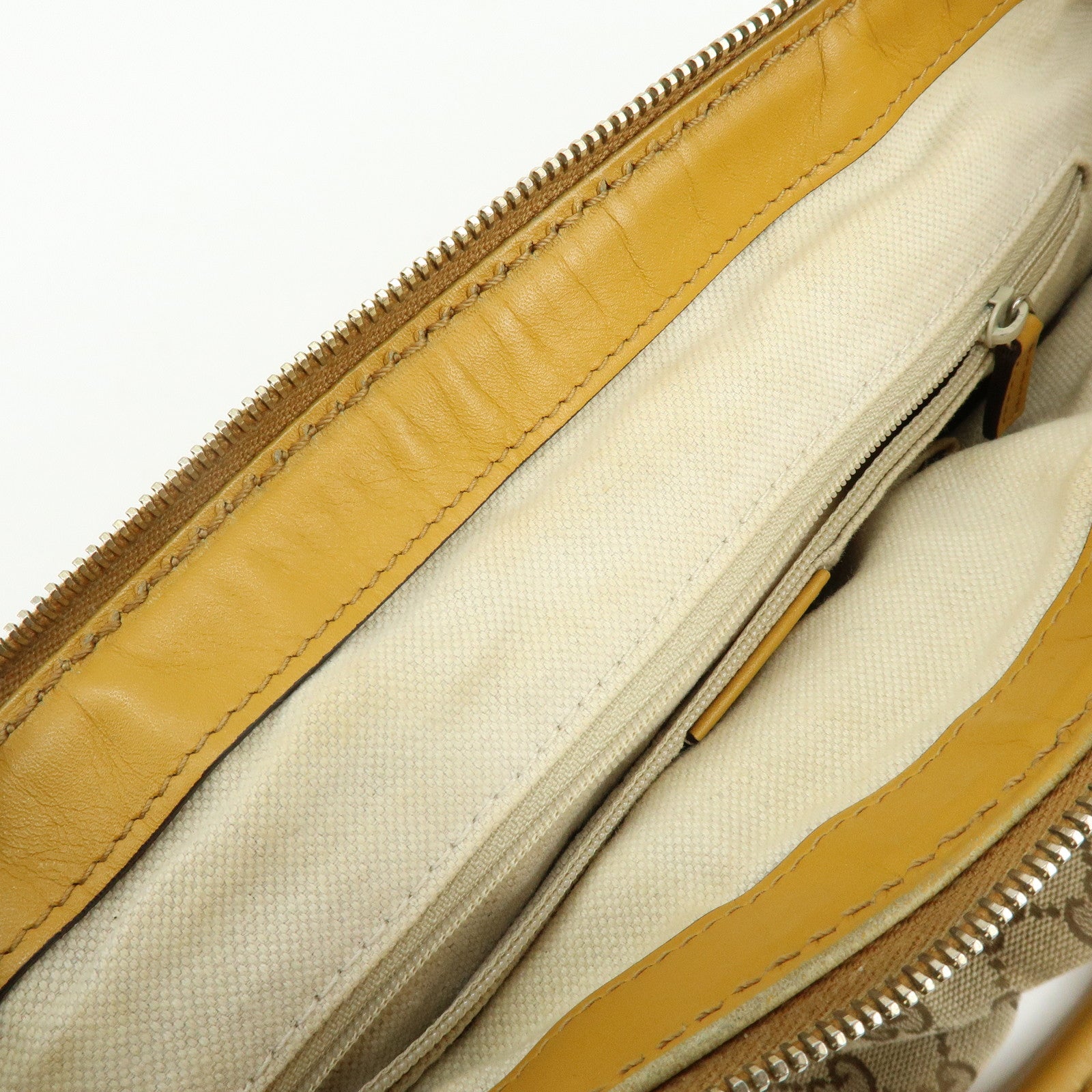 GUCCI Sukey Interlocking GG Canvas Leather 2Way Shoulder Bag 247902