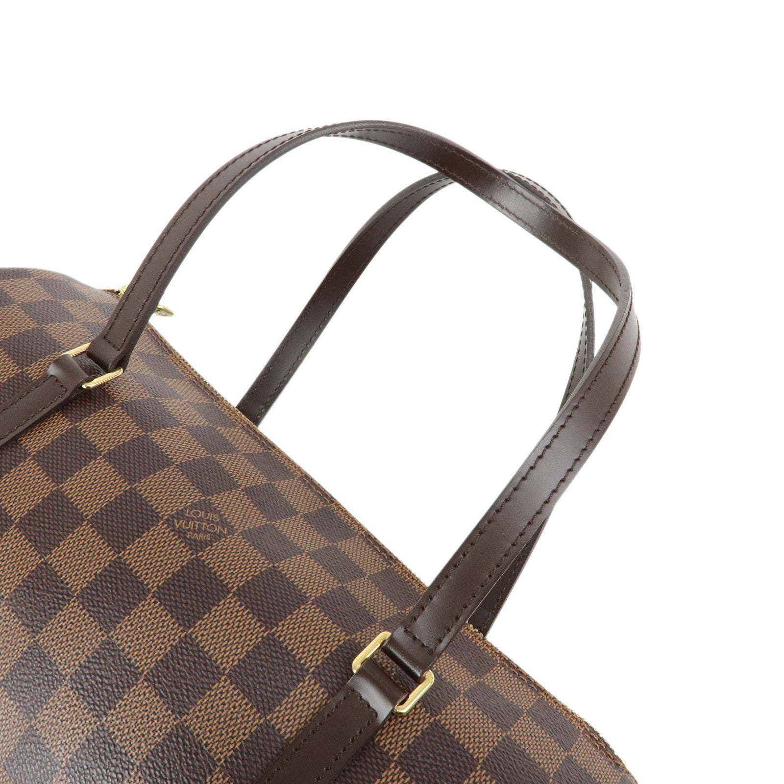 Louis Vuitton Damier Ebene Papillon 30 Hand Bag Brown N51303