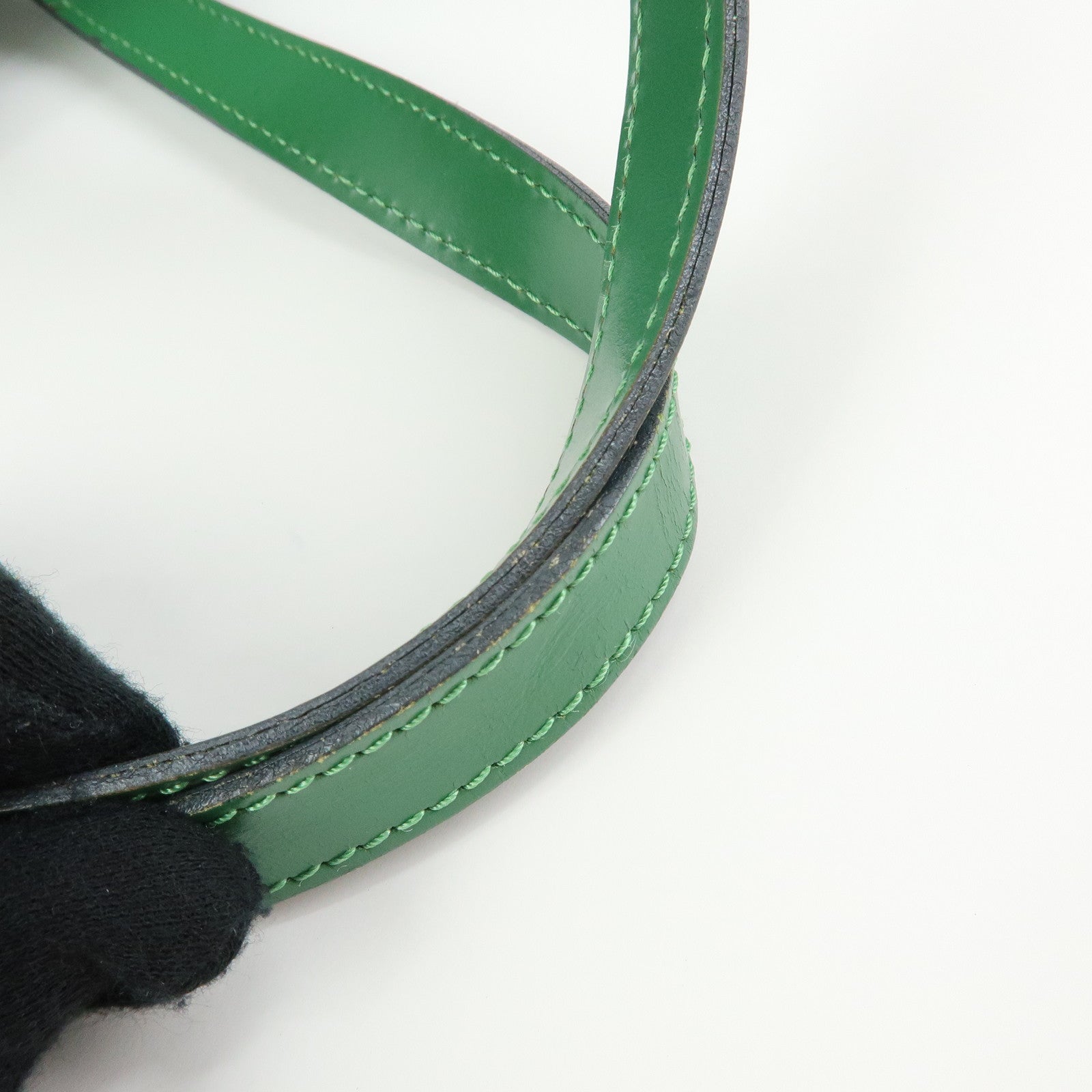 Louis Vuitton Epi Soufflot Hand Bag Borneo Green M52224