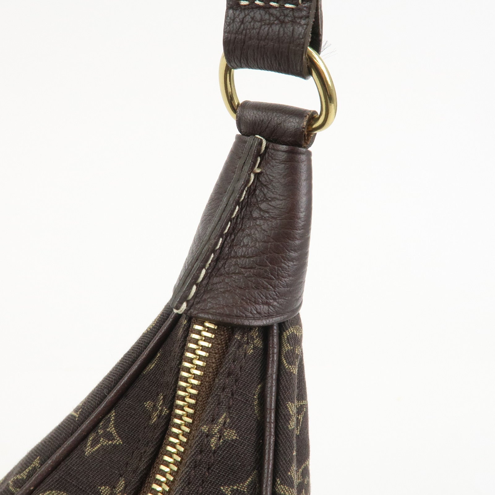 Louis Vuitton Monogram Mini Lin Boulogne Shoulder Bag Brown M95225