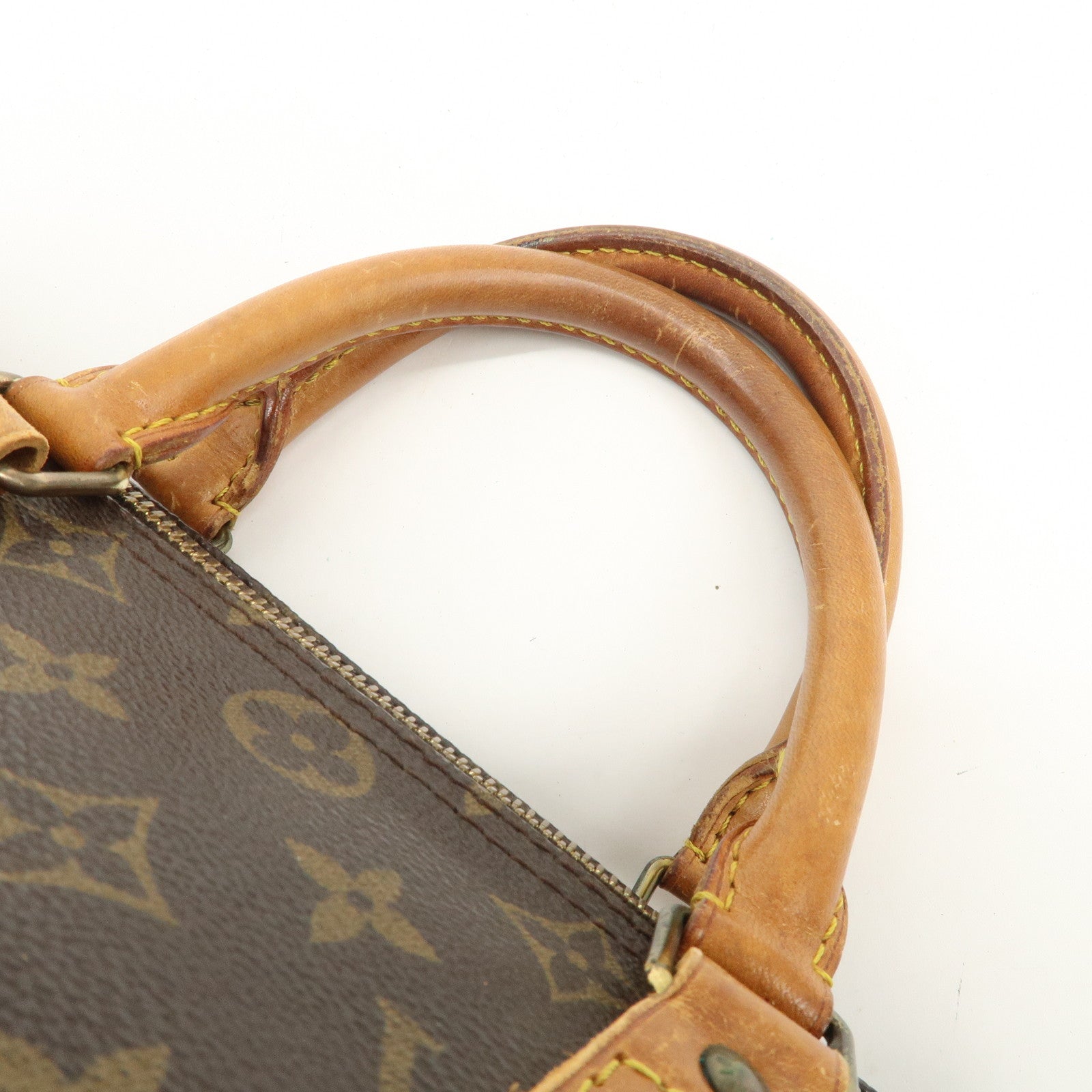 Louis Vuitton Monogram Speedy 30 Hand Bag Boston Bag Brown M41526 Used