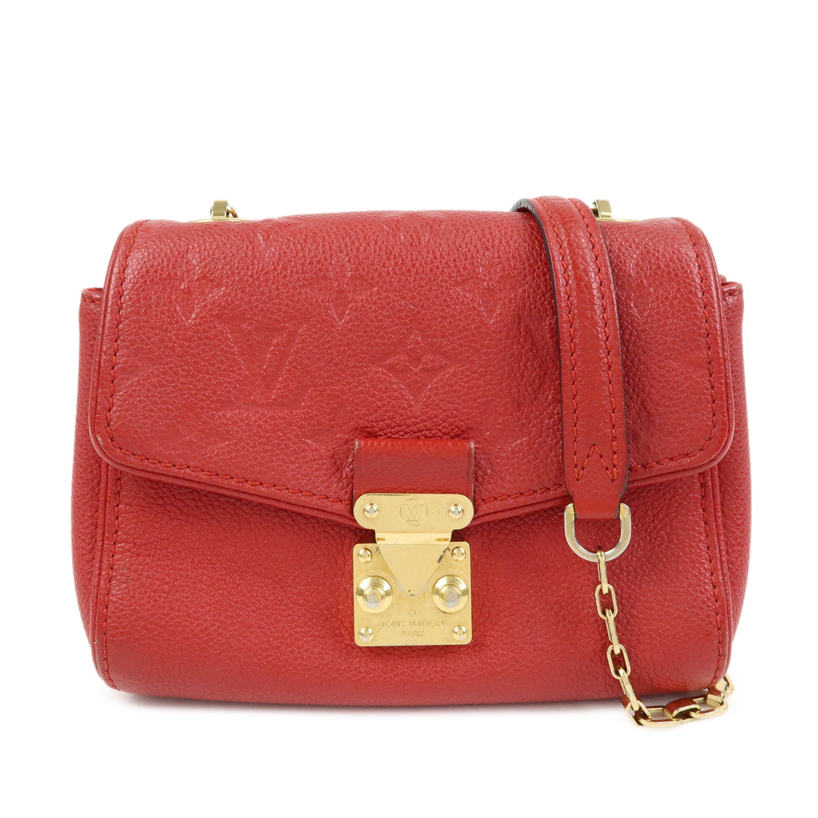 Louis Vuitton Monogram Empreinte Saint Germain BB Cerise M94553