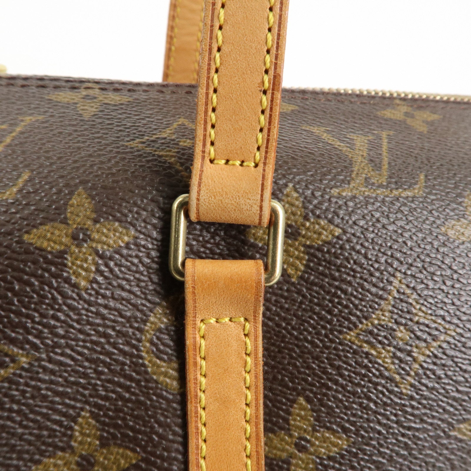 Louis Vuitton Monogram Papillon 30 Hand Bag New Style M51385 Used