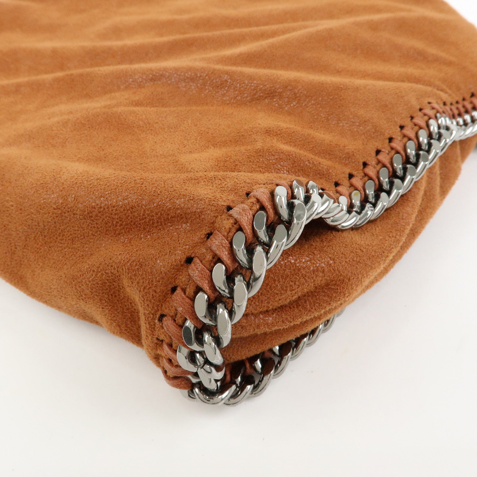 STELLA MCCARTNEY Falabella Polyester 2Way Bag Hand Bag Brown