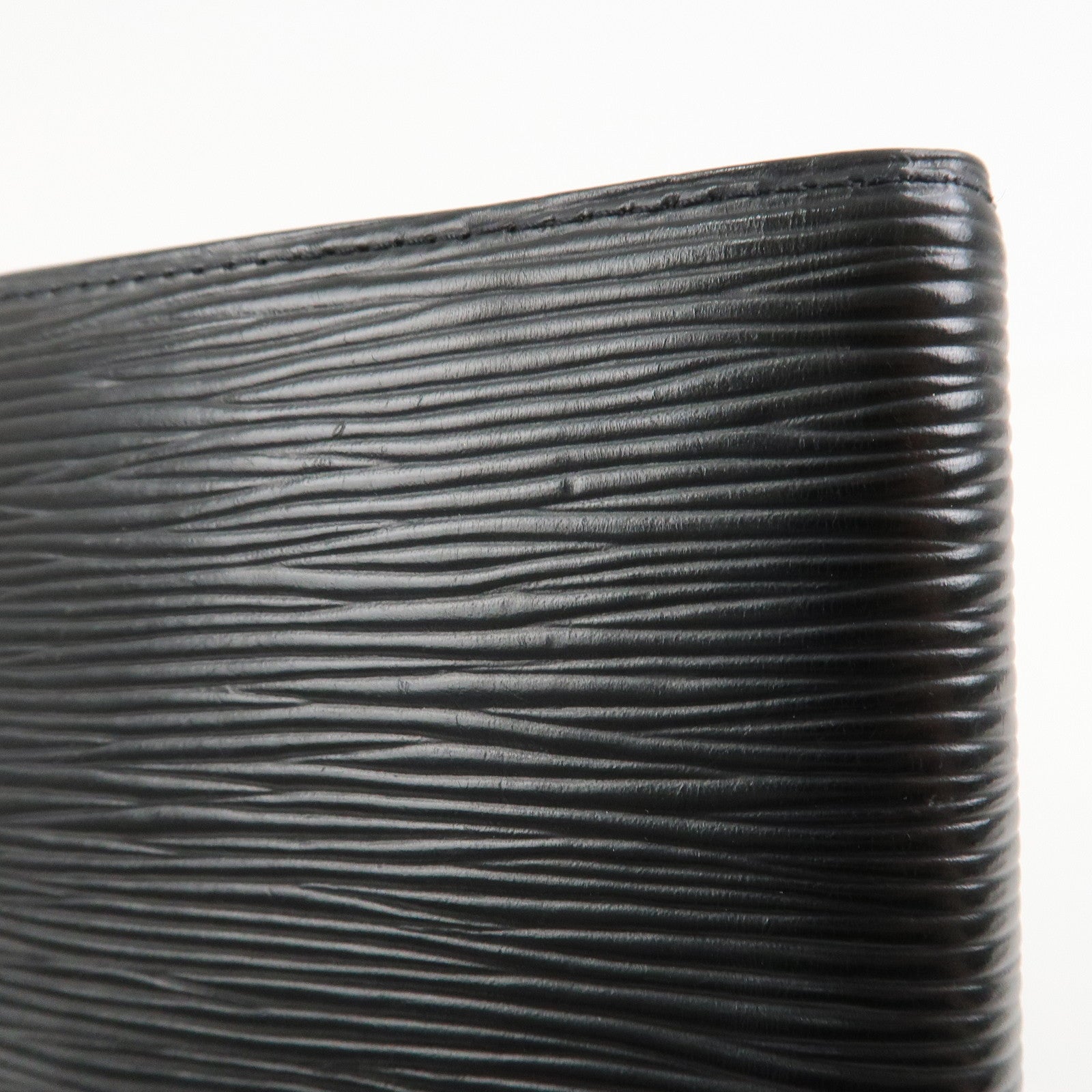 Louis Vuitton Epi Agenda PM Planner Cover Noir R20052