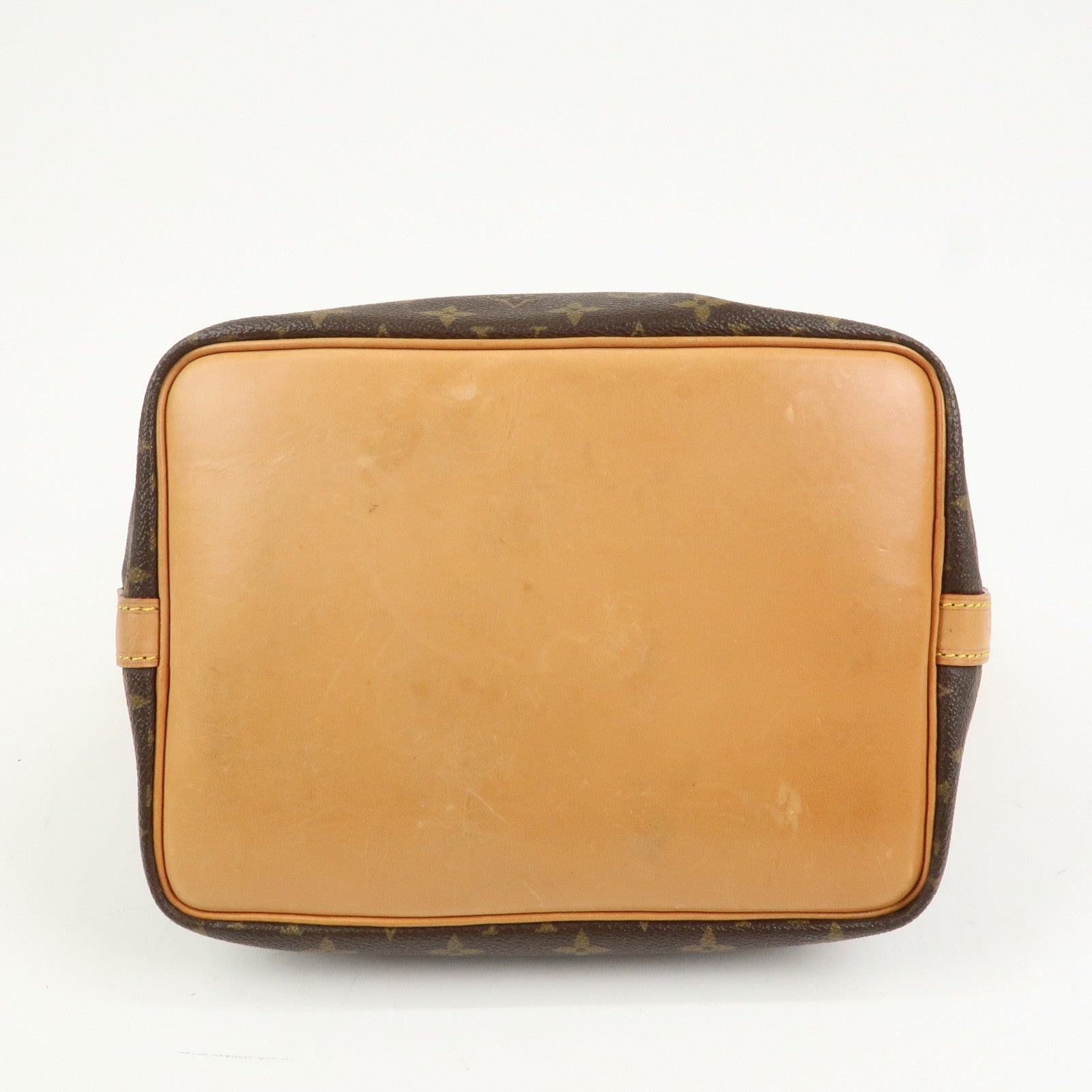 Louis Vuitton Monogram Canvas Petit Noe Shoulder Bag Brown M42226