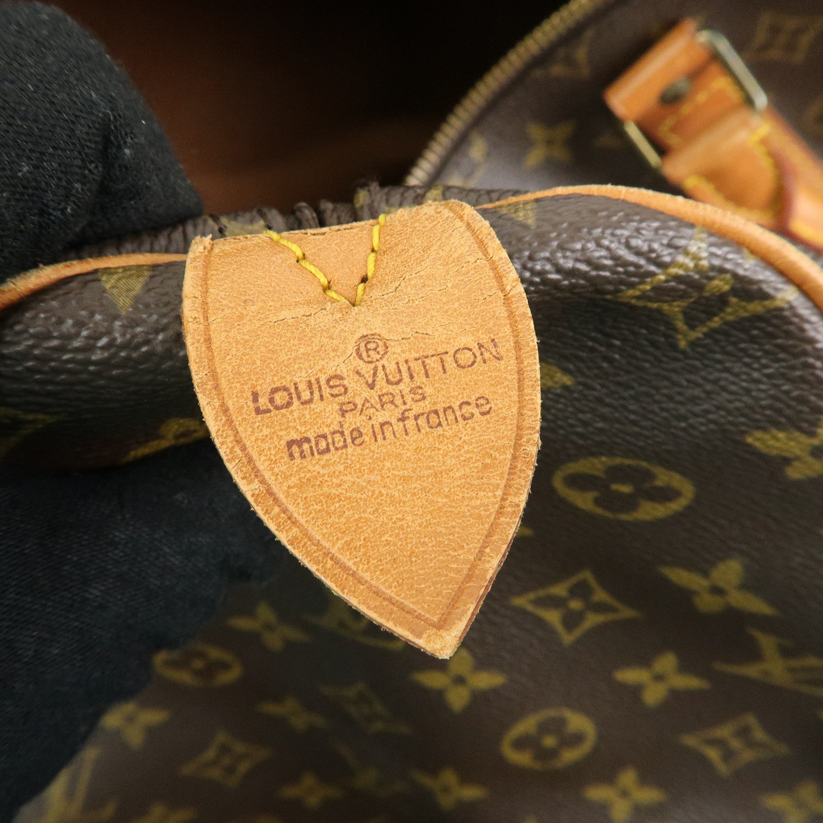 Louis Vuitton Monogram Keep All 55 Boston Bag Brown M41424