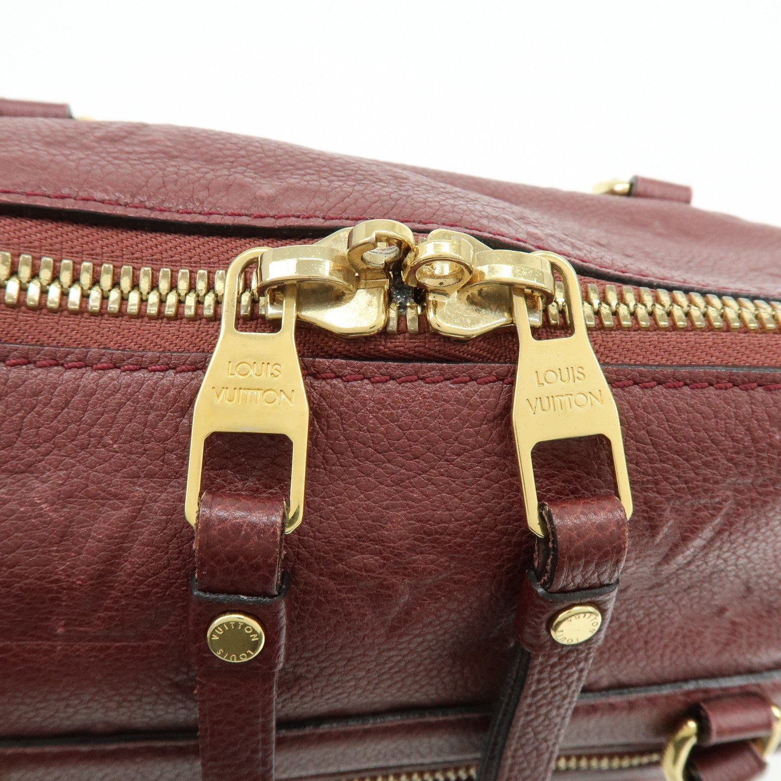 Louis Vuitton Monogram Empreinte Leather 2Way Bag Aube M94046