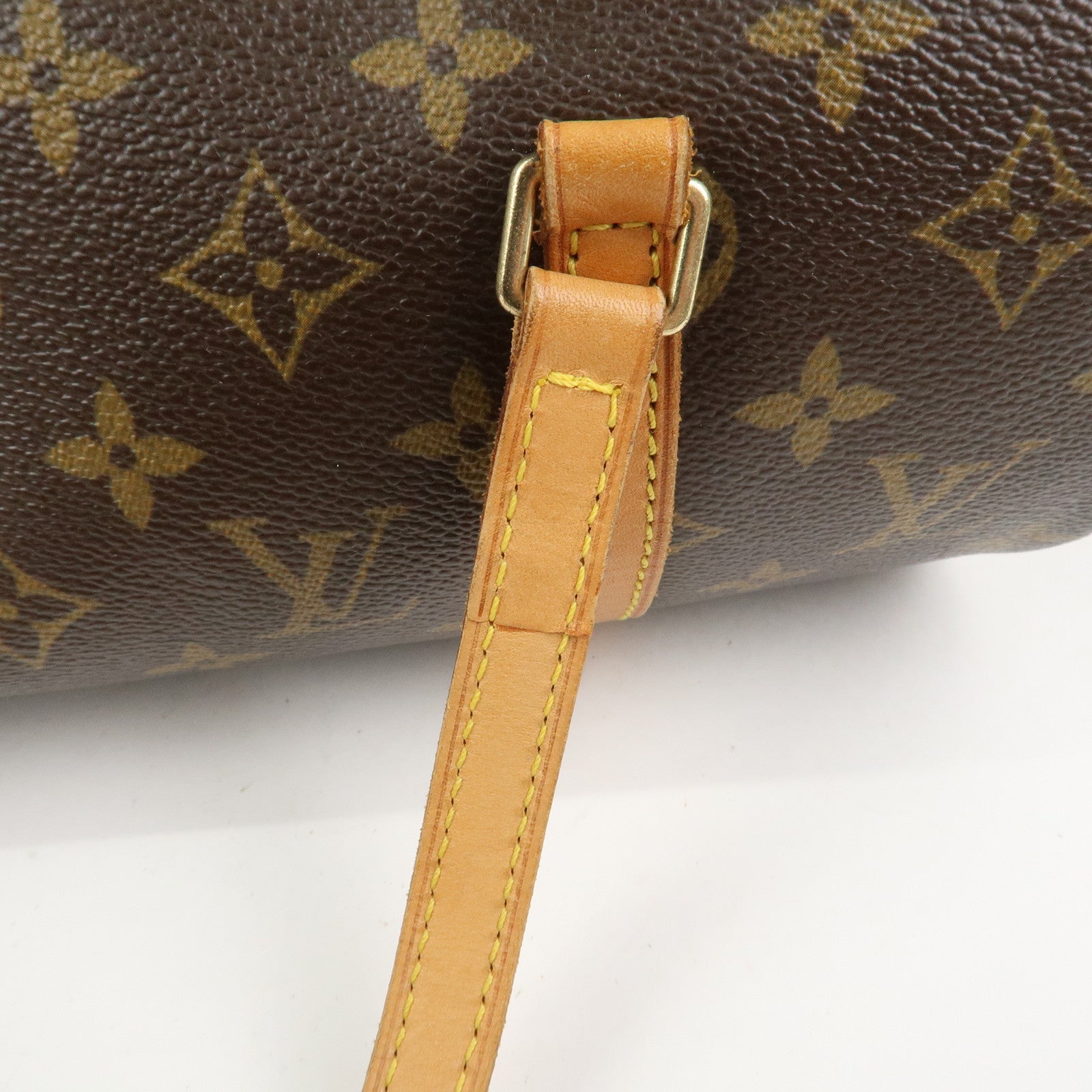 Louis Vuitton Monogram Papillon 30 Hand Bag New Style Brown M51385