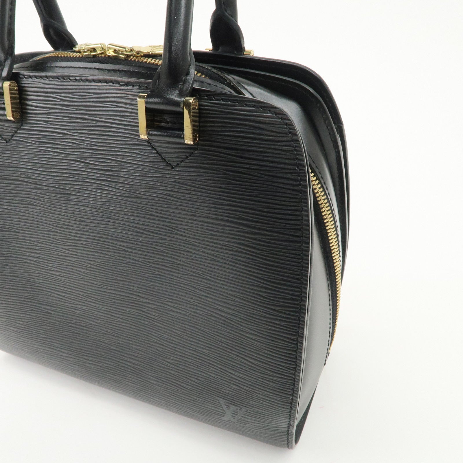 Louis Vuitton Epi Pont Neuf Hand Bag Black Noir M52052