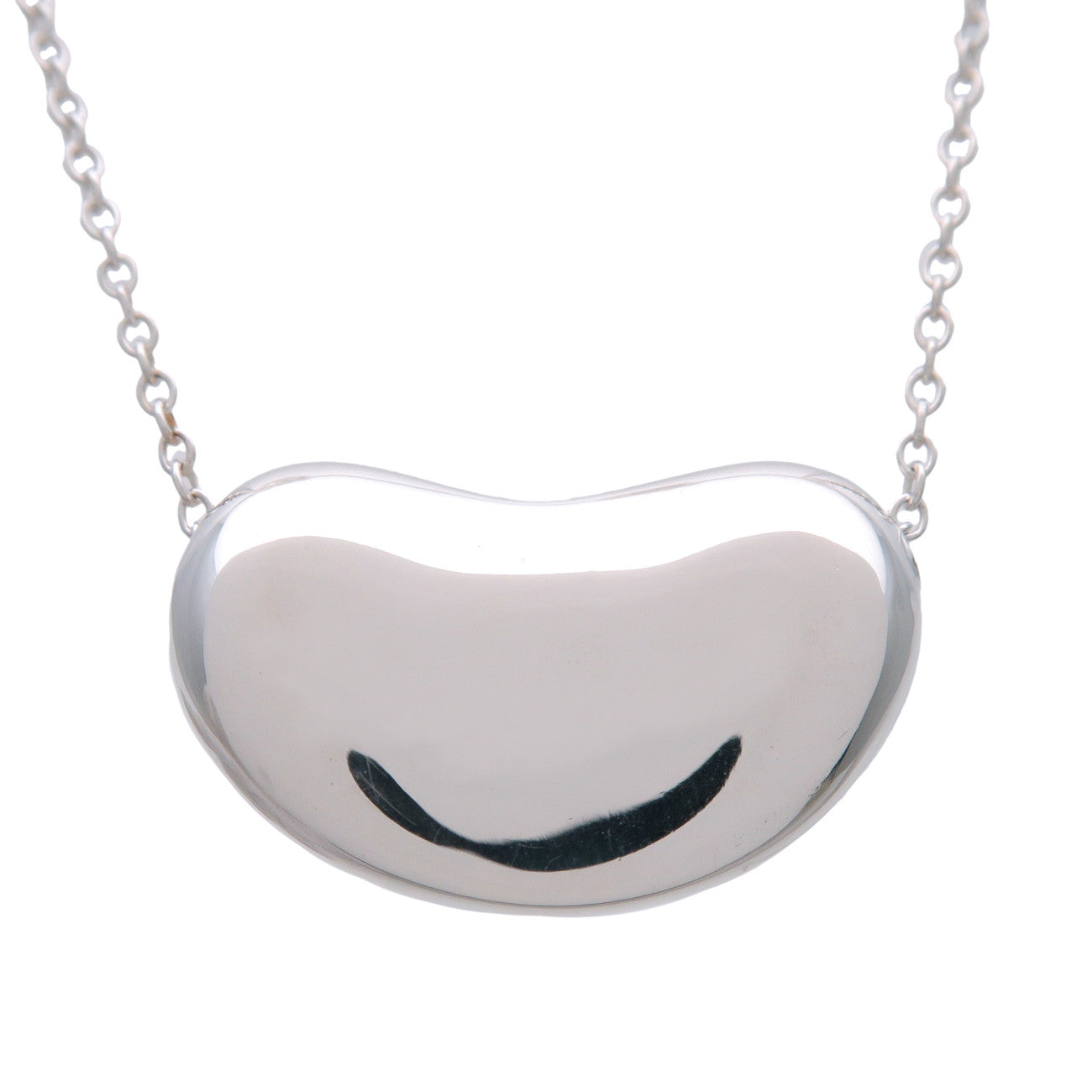 Tiffany & Co Bean Necklace Large SV925 Silver