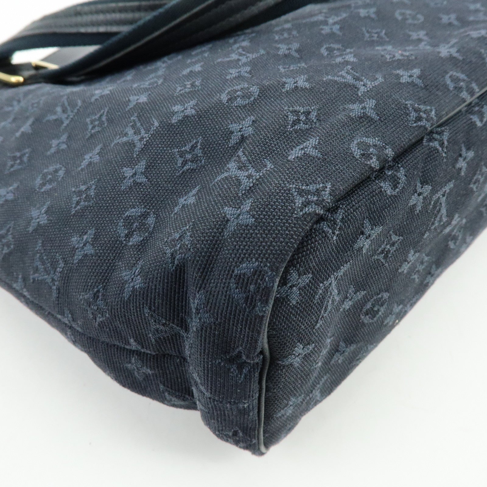 Louis Vuitton Monogram Mini Canvas Lucille GM Tote Bag Blue M92679