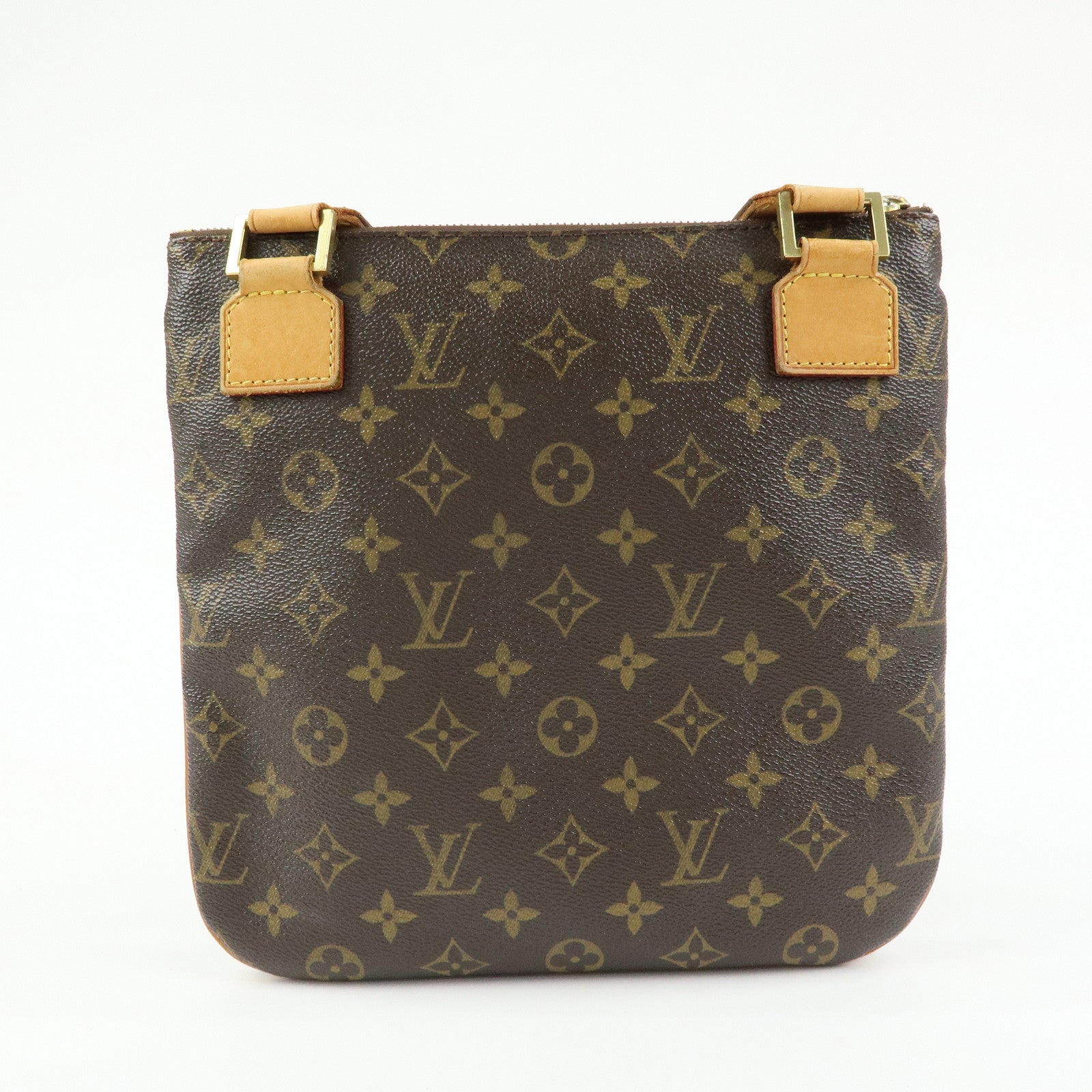 Louis Vuitton Monogram Pochette Bosphore Shoulder Bag Brown M40044