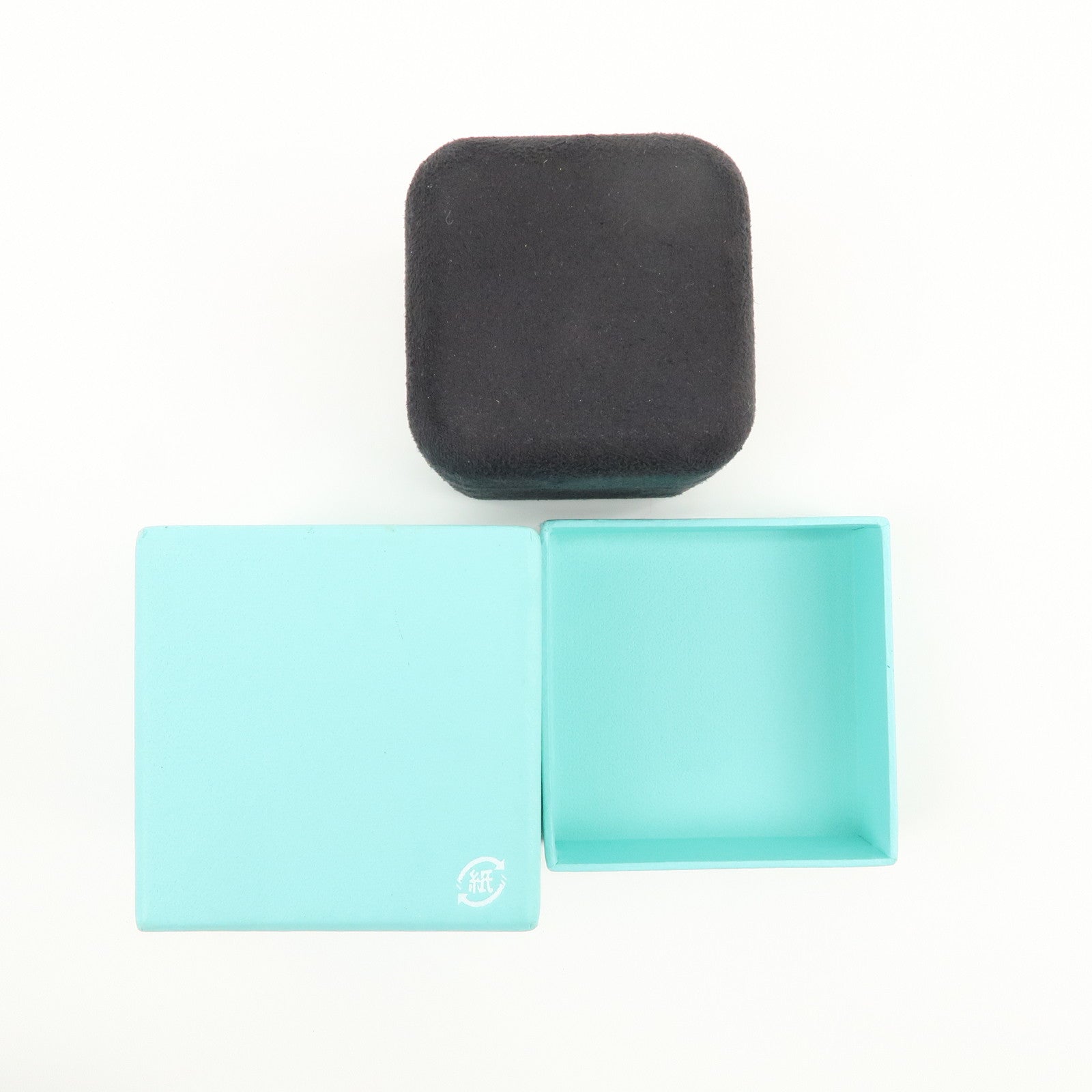 Tiffany & Co Set of 2 Jewelry Boxes for Pair Ring Tiffany Blue