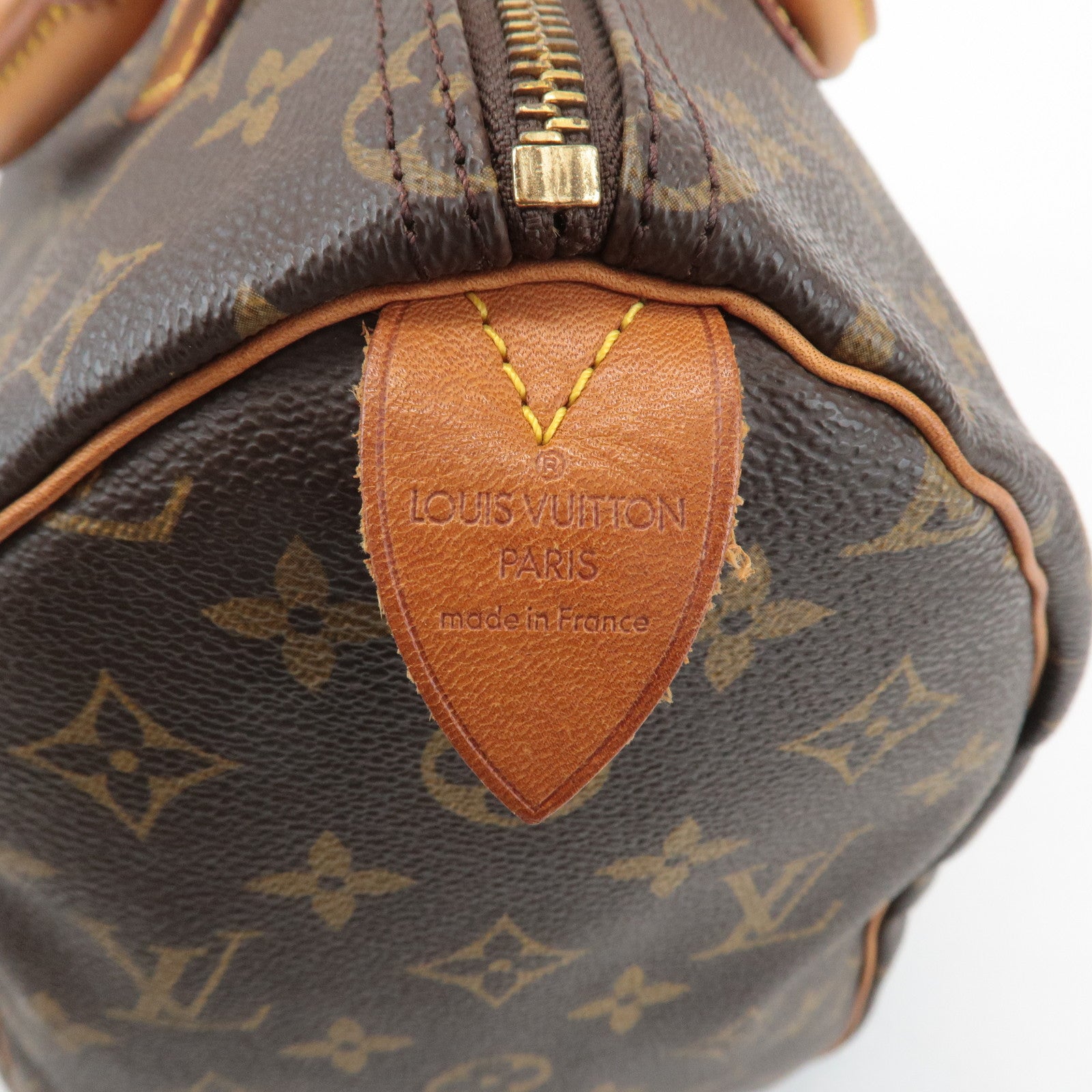 Louis Vuitton Monogram Speedy 30 Hand Bag Boston Bag M41526 Used