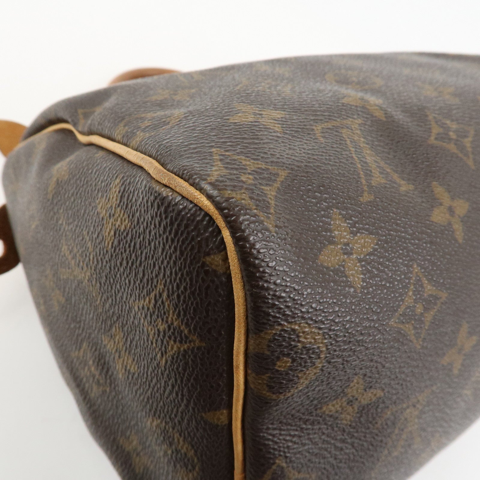 Louis Vuitton Monogram Speedy 25 Boston Bag Hand Bag Brown M41528
