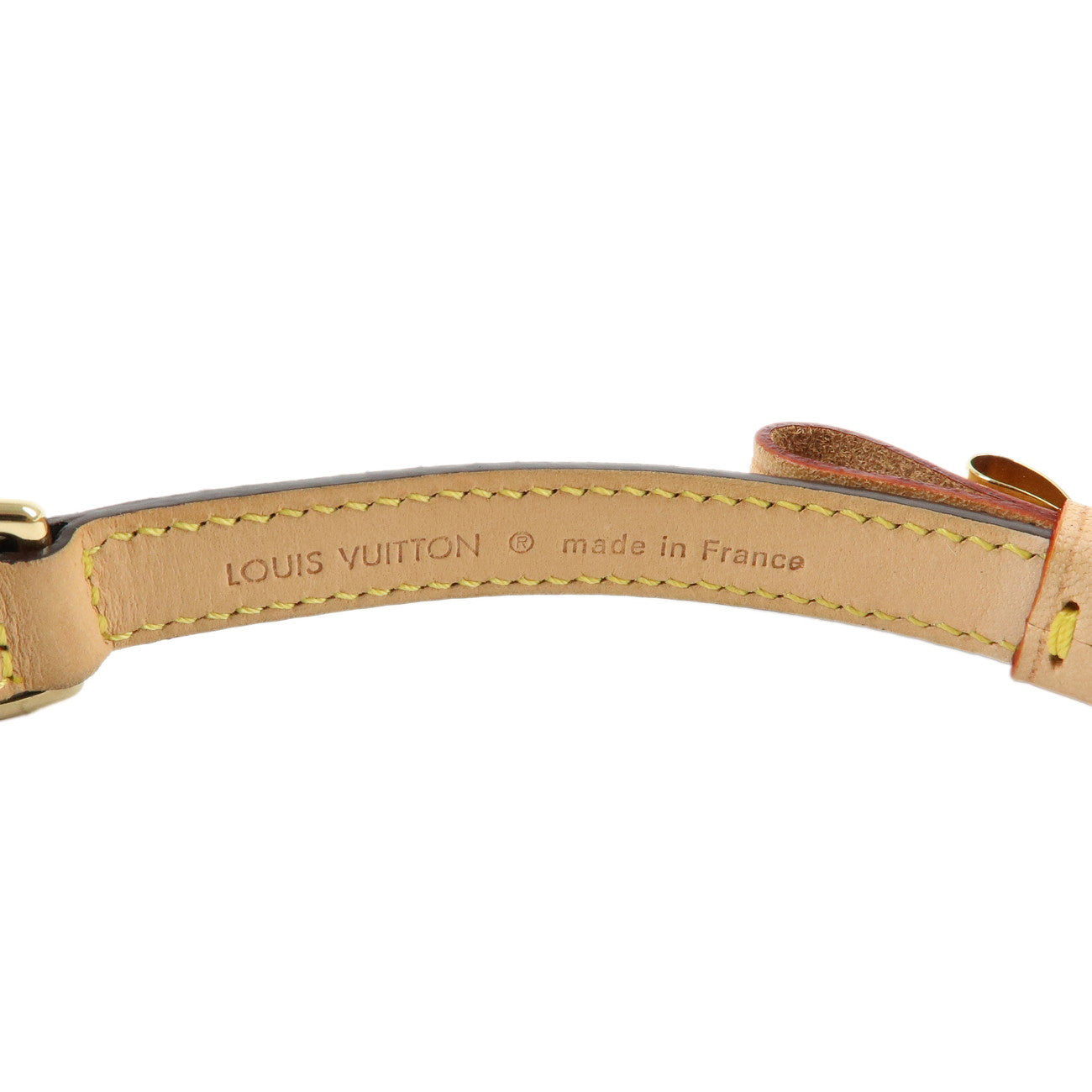 Louis Vuitton Monogram Canvas Collier Baxter XS Dog Collar M58073