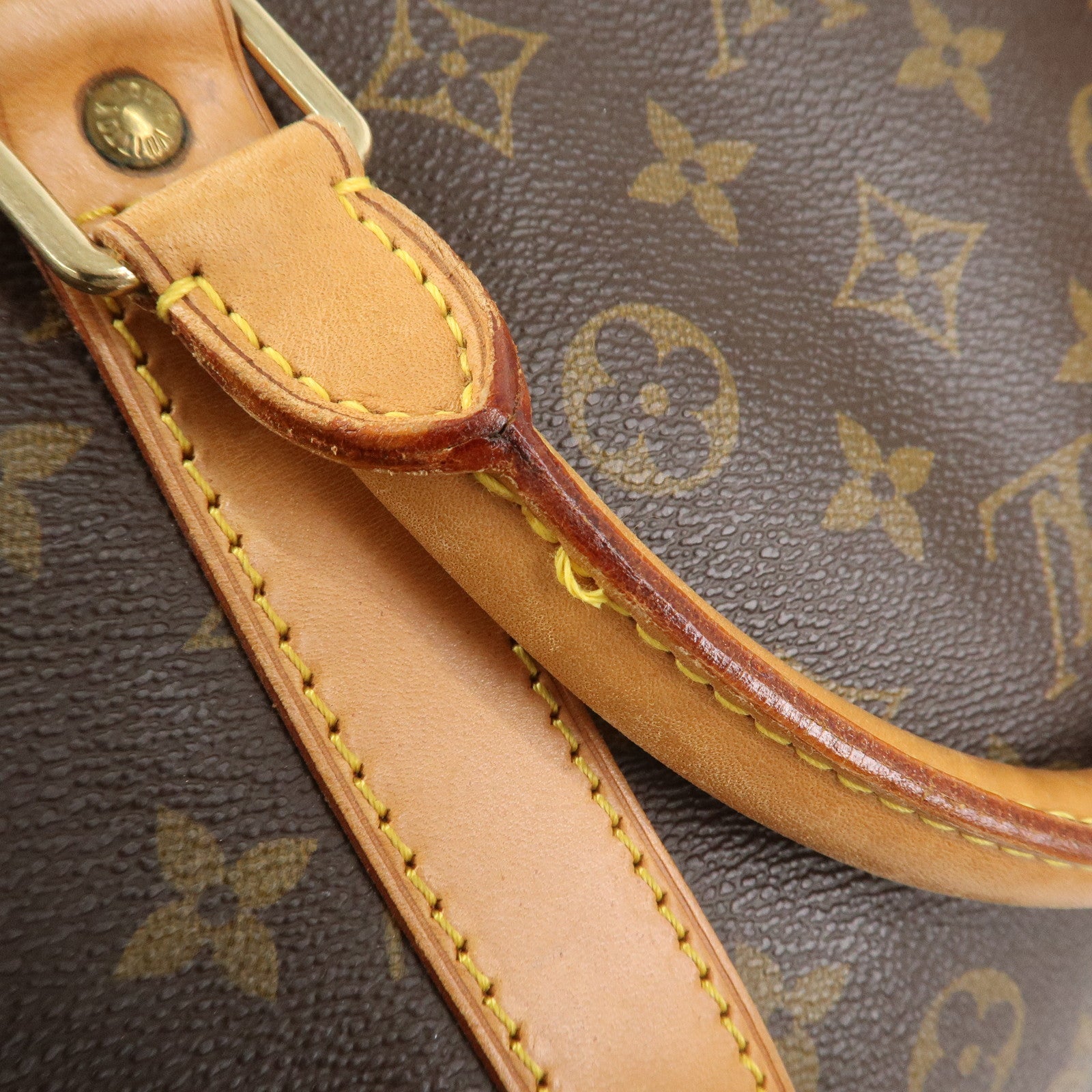 Louis Vuitton Monogram Keep All Bandouliere 60 Boston Bag M41412